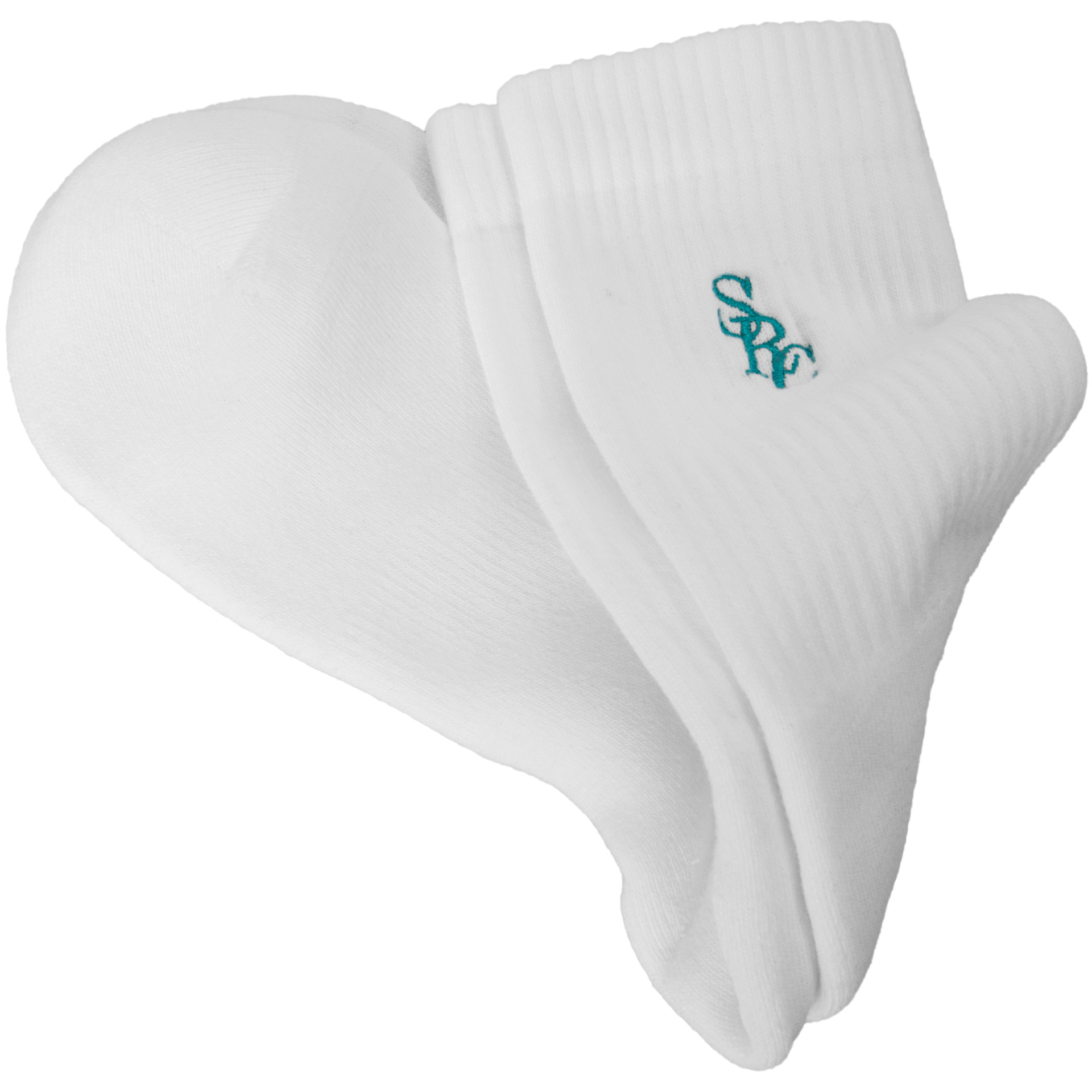 SPORTY & RICH Носки с вышивкой логотипа SRC