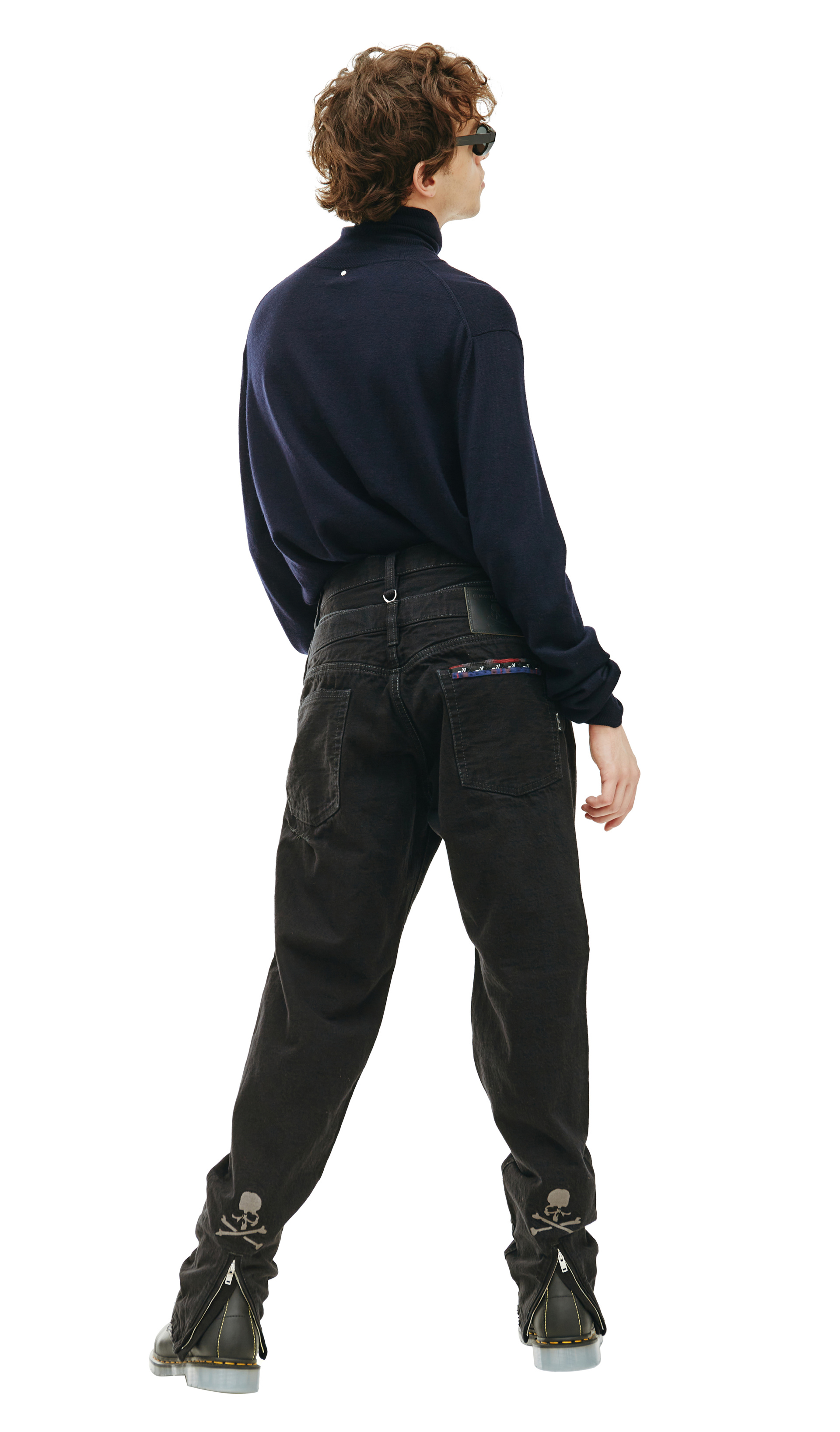 Mastermind WORLD Зауженные джинсы с молниями