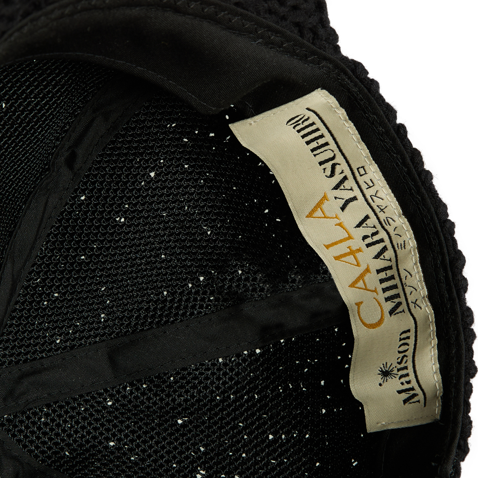 Maison Mihara Yasuhiro Вязаная кепка LA