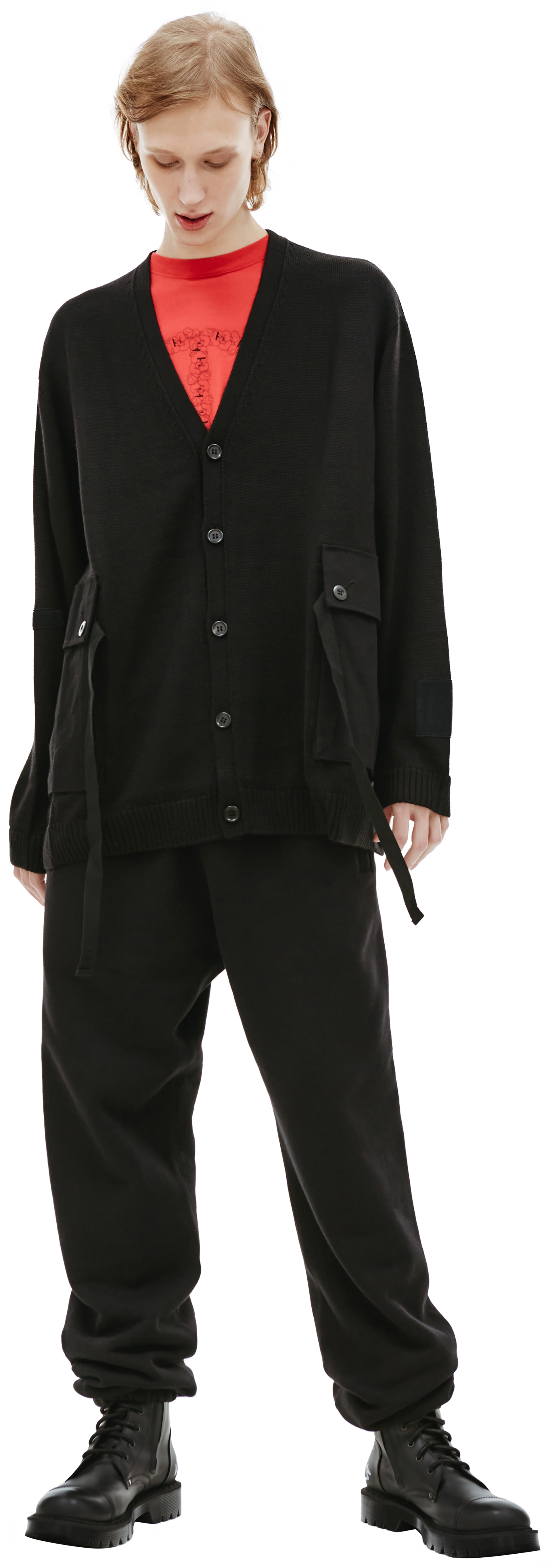 Undercover Кардиган с накладными карманами