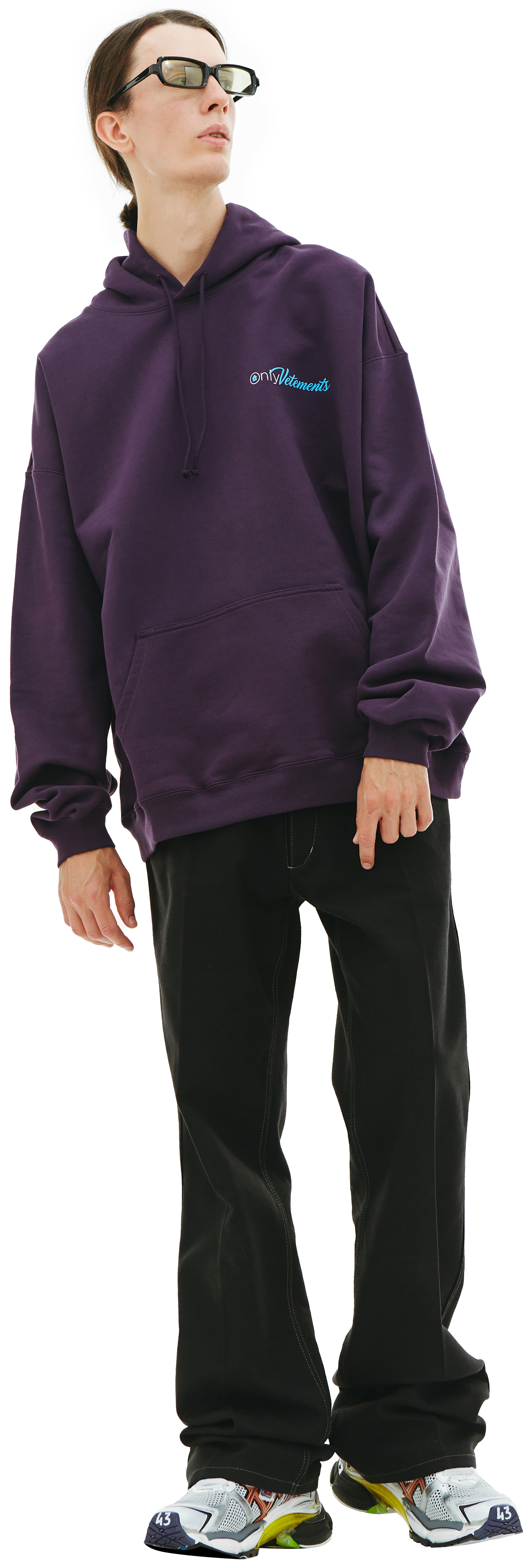 VETEMENTS Худи с принтом \'Only Vetements\'