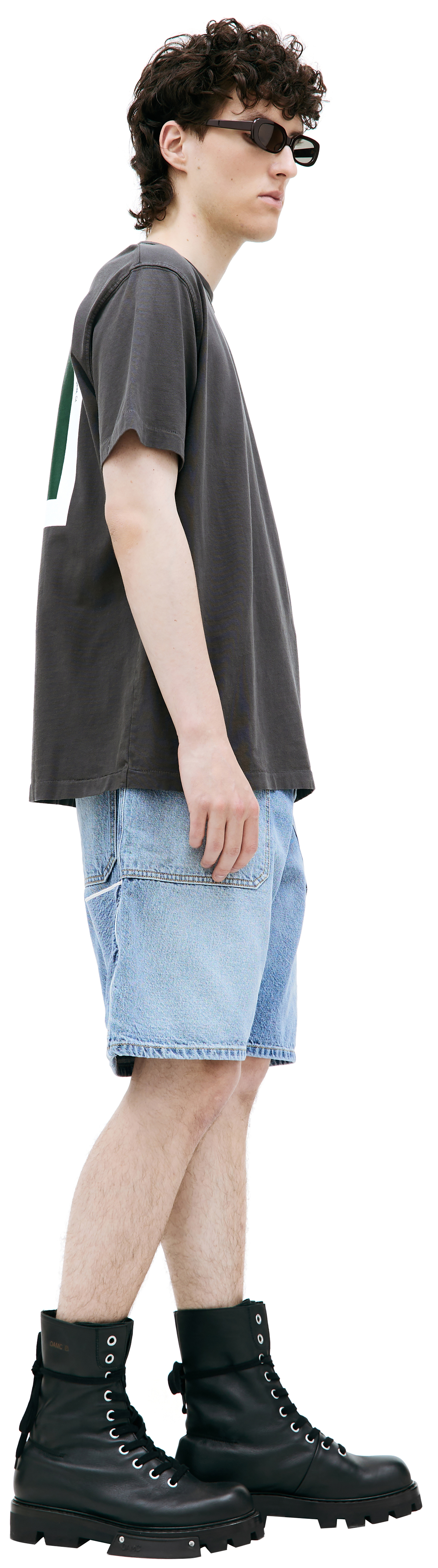 BTFL Черная футболка с принтом