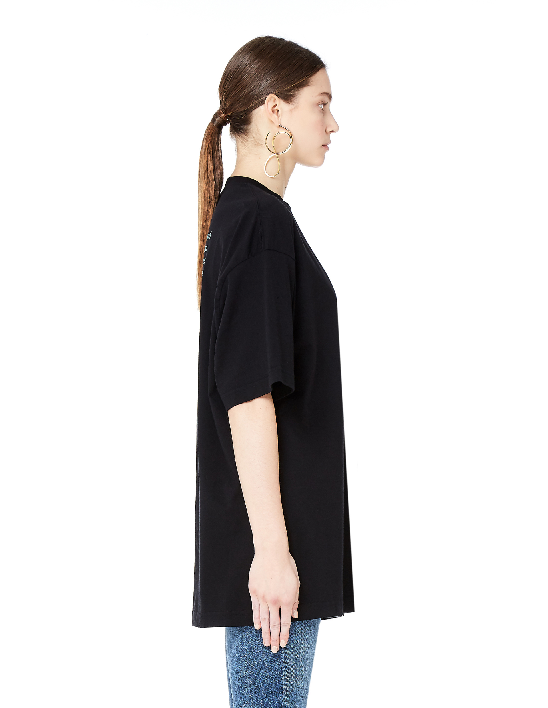 VETEMENTS Футболка из хлопка \'Рыбы\'