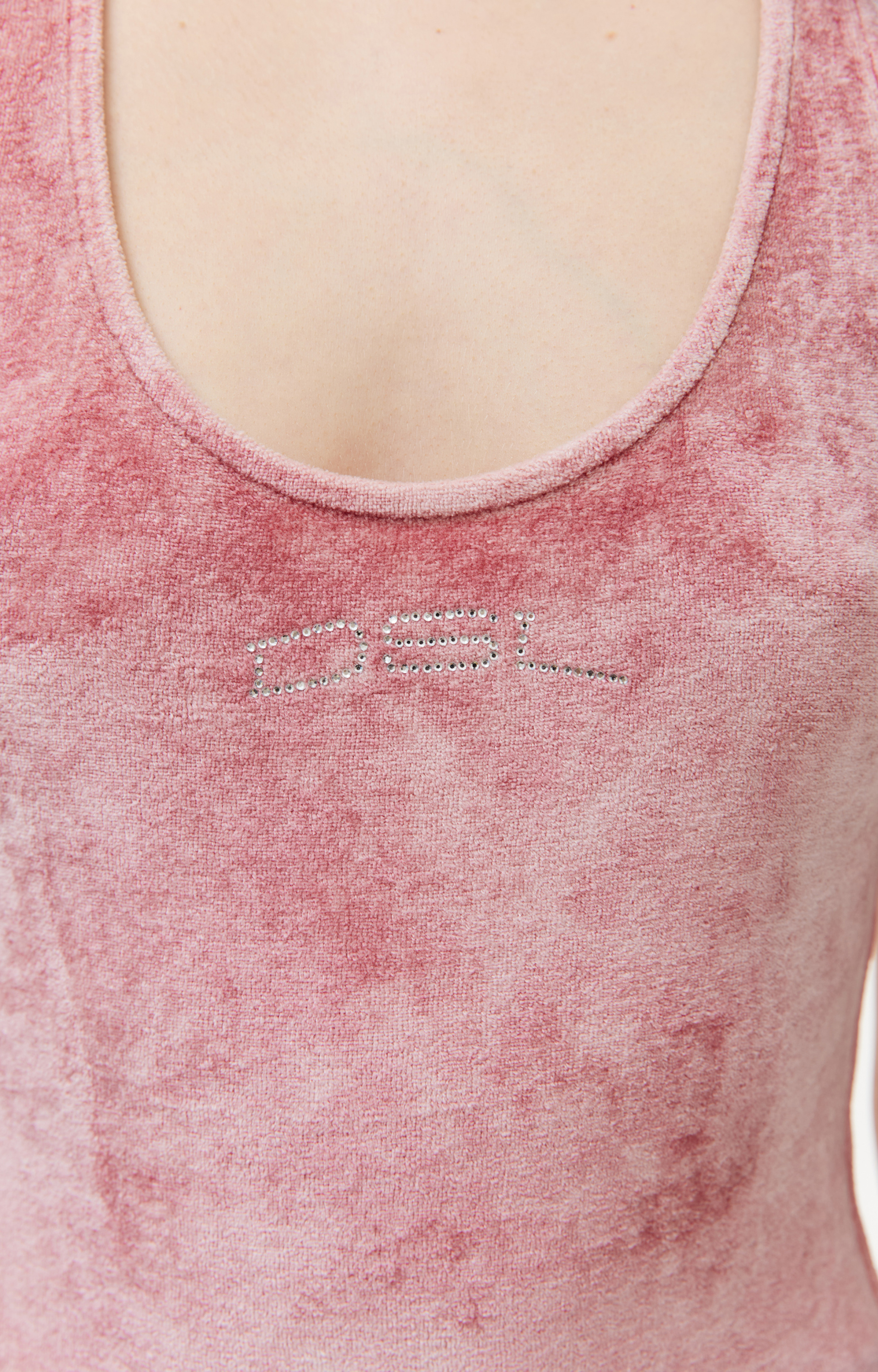 Diesel Бархатное боди T-Vately