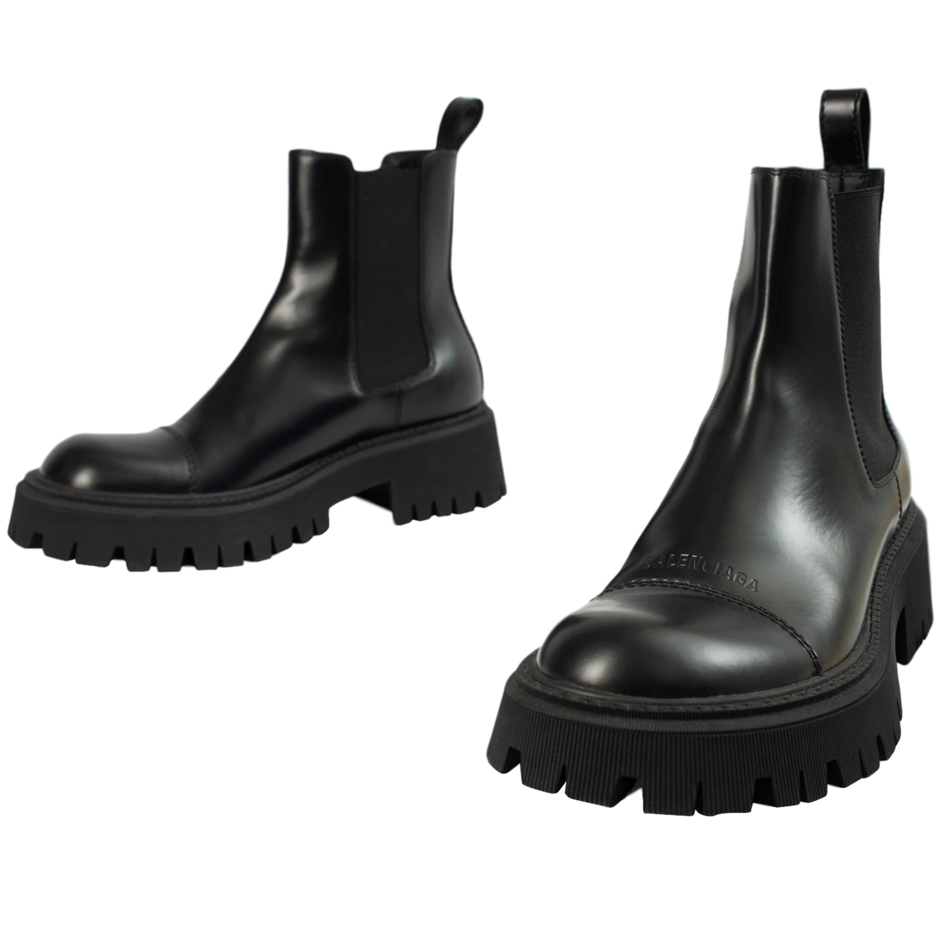 Balenciaga Кожаные челси Tractor 20ММ