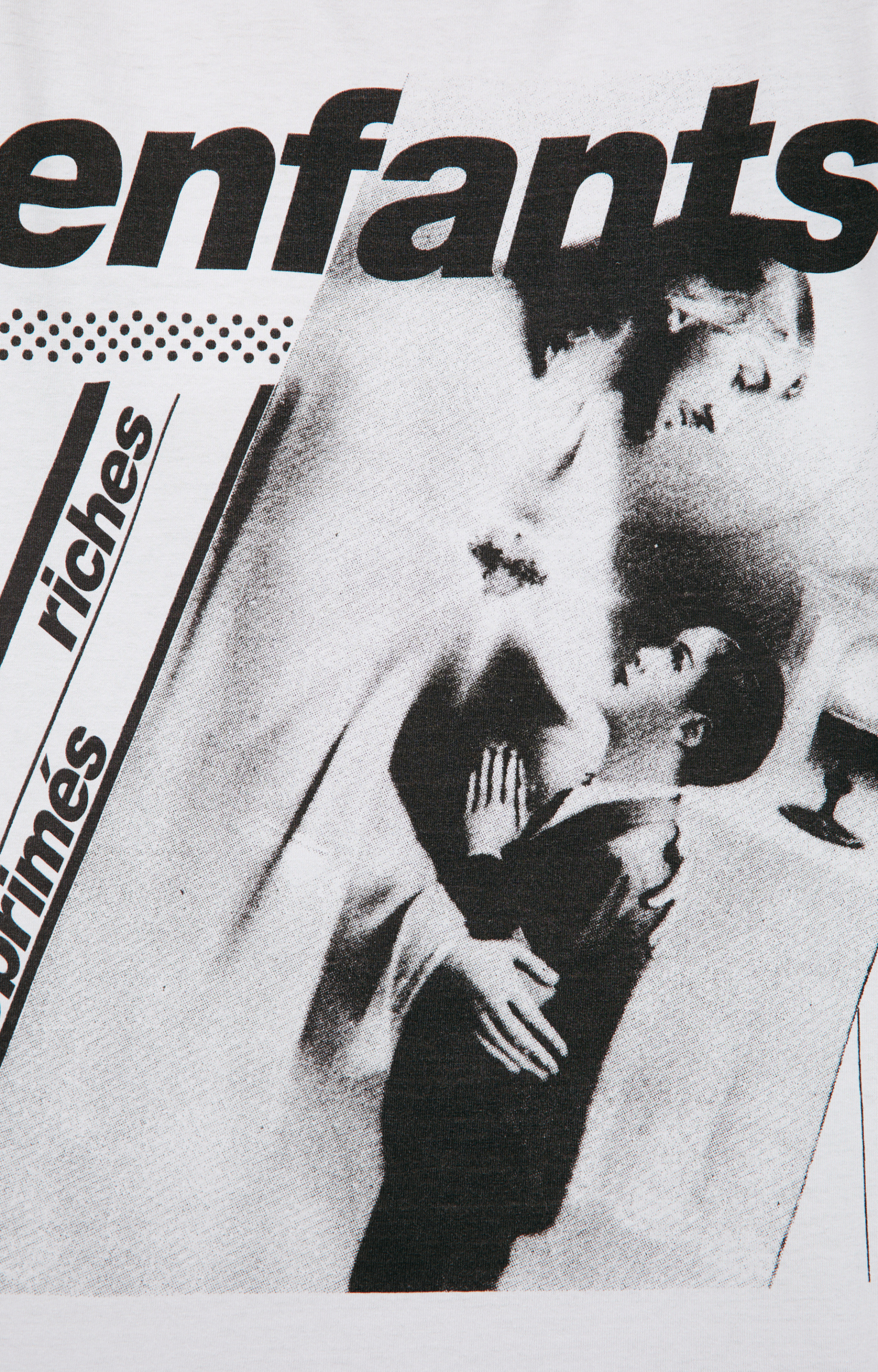 Enfants Riches Déprimés Белая футболка с принтом