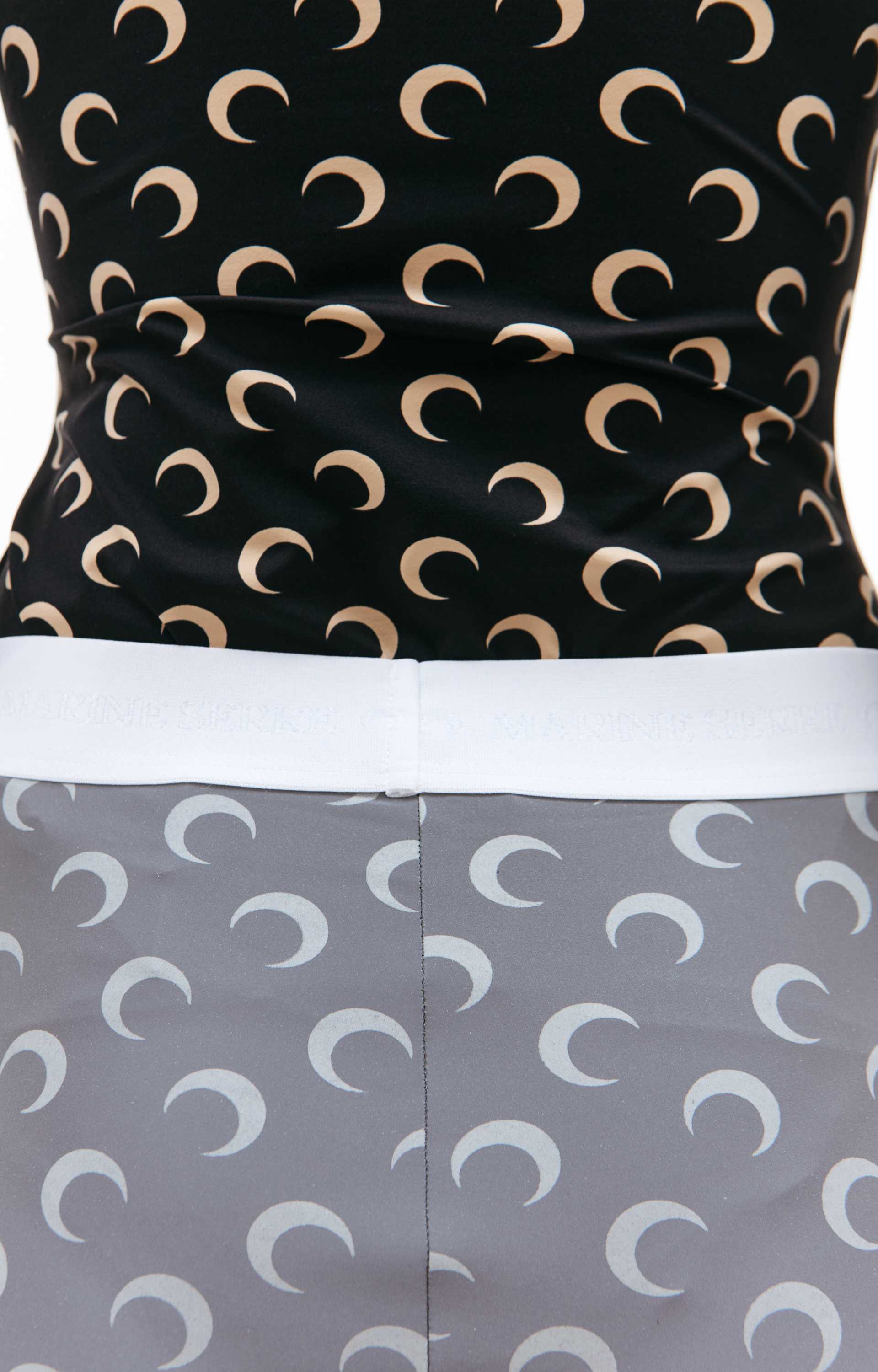 MARINE SERRE Леггинсы со штрипками