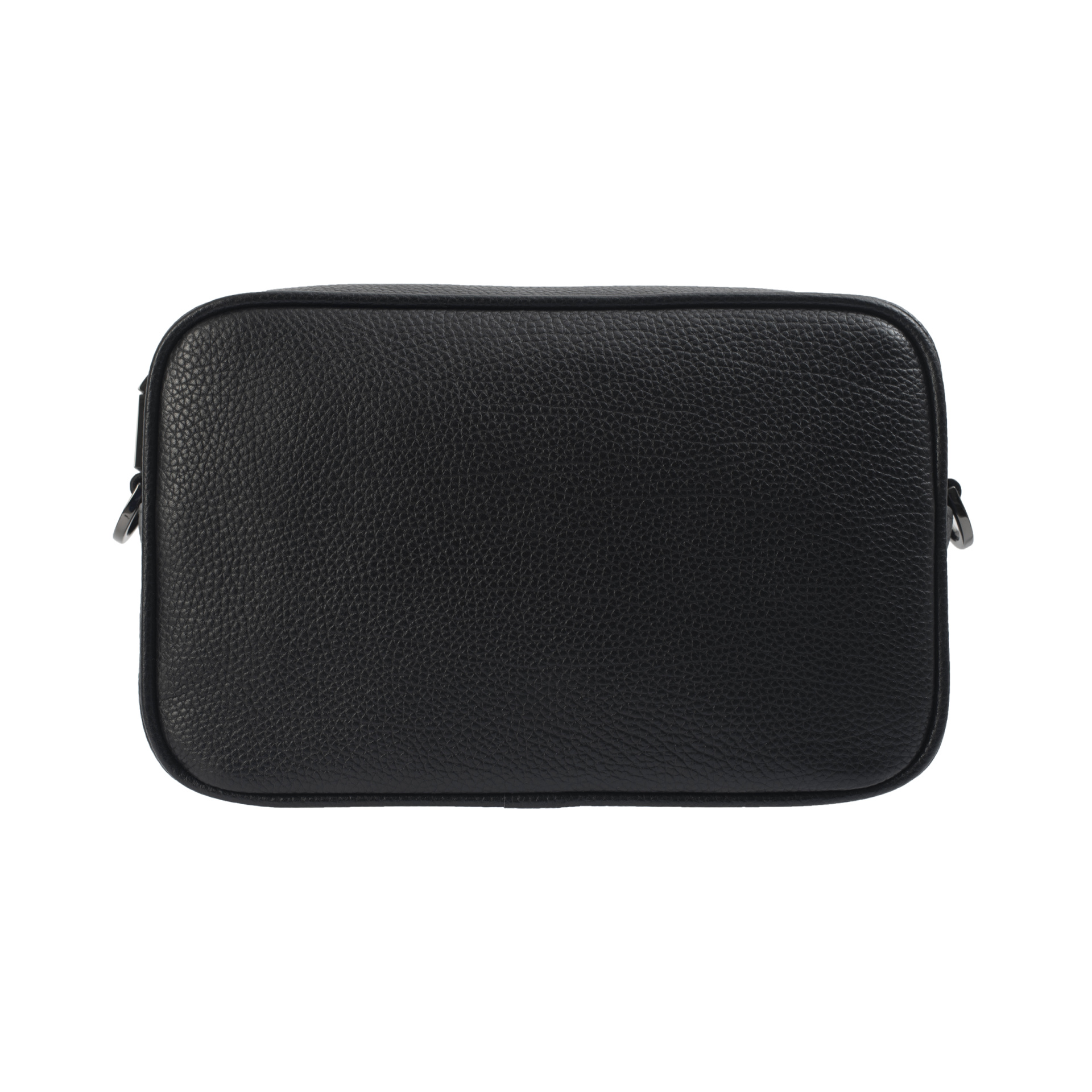 Golden Goose Черная кожаная сумка с брелоком