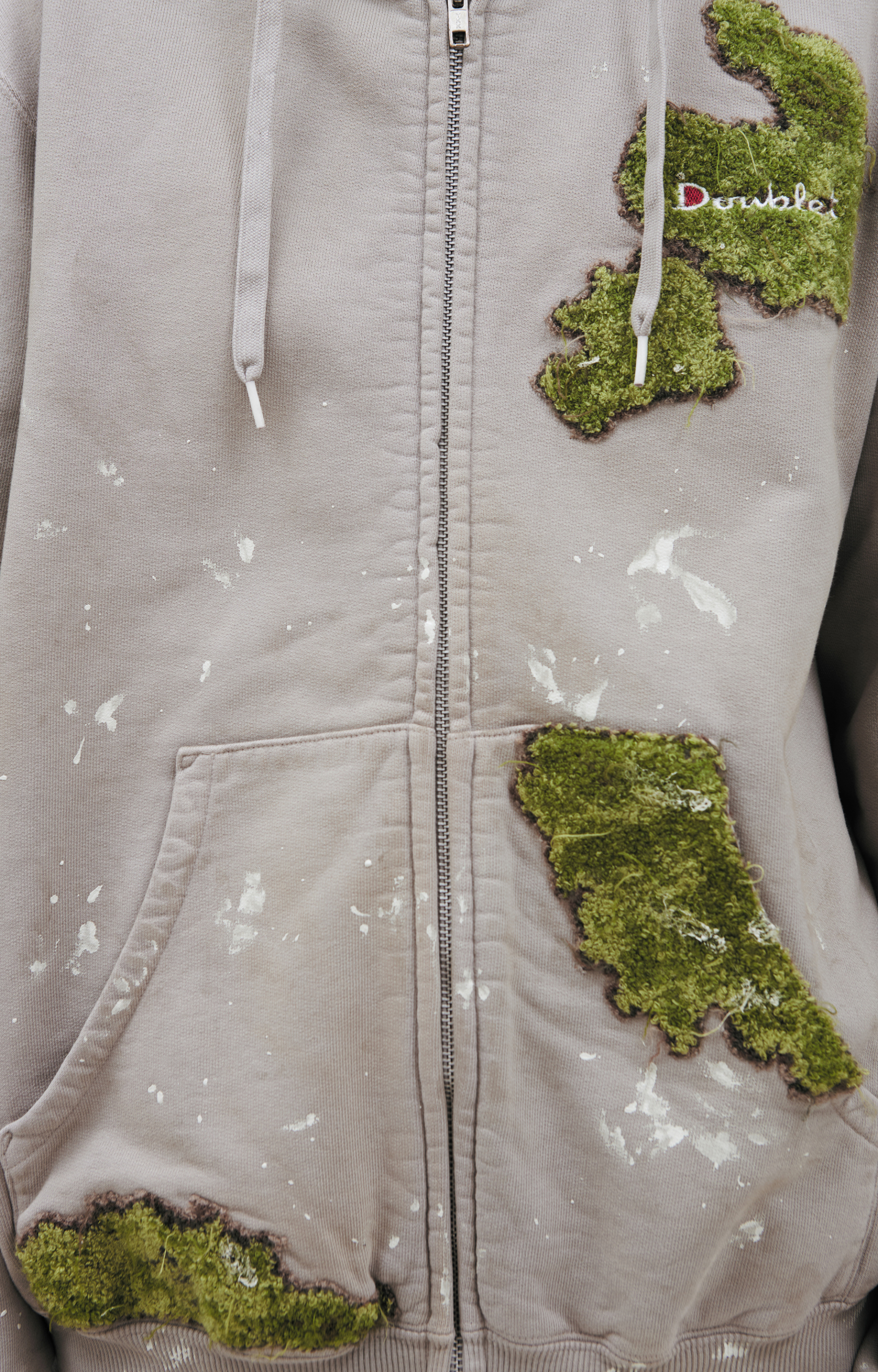 Doublet Худи MOSS-GROWN EMBROIDERY