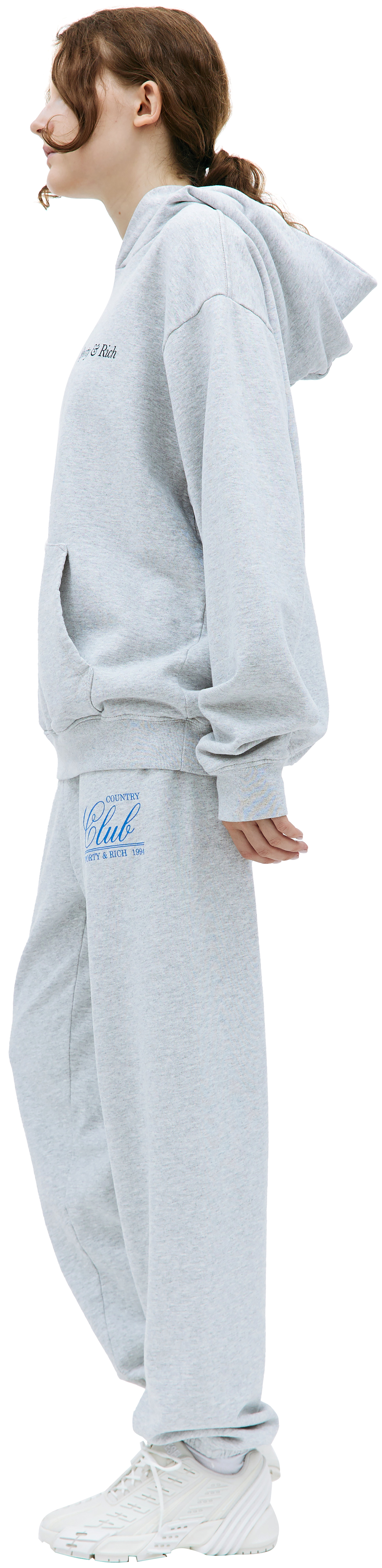 SPORTY & RICH Худи с принтом \'Health & Wellness Club\'