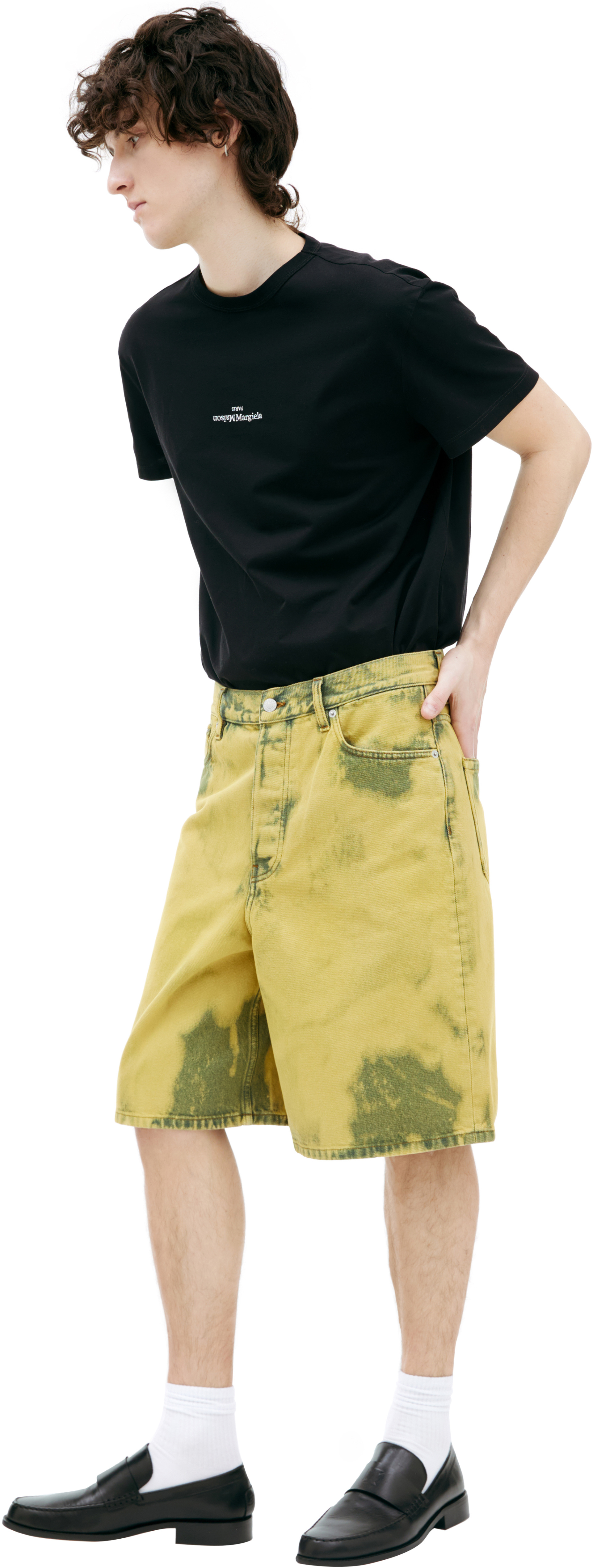 Dries Van Noten Джинсовые шорты