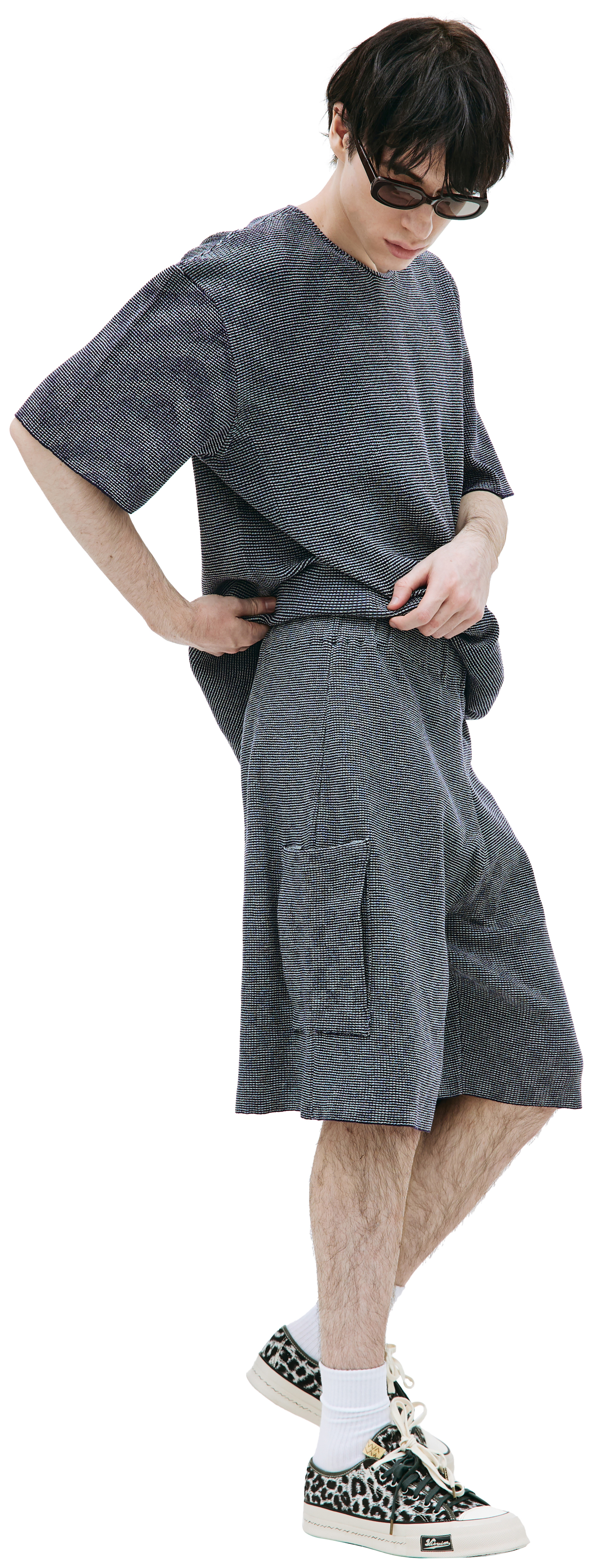 Isa Boulder Широкие шорты с накладными карманами