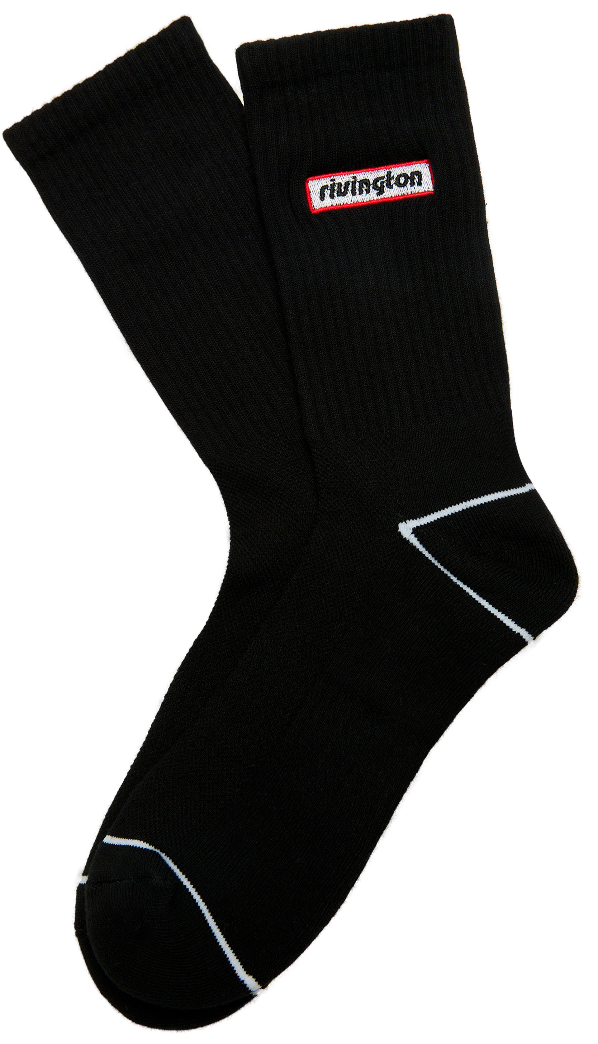 RRR123 Черные носки из хлопка