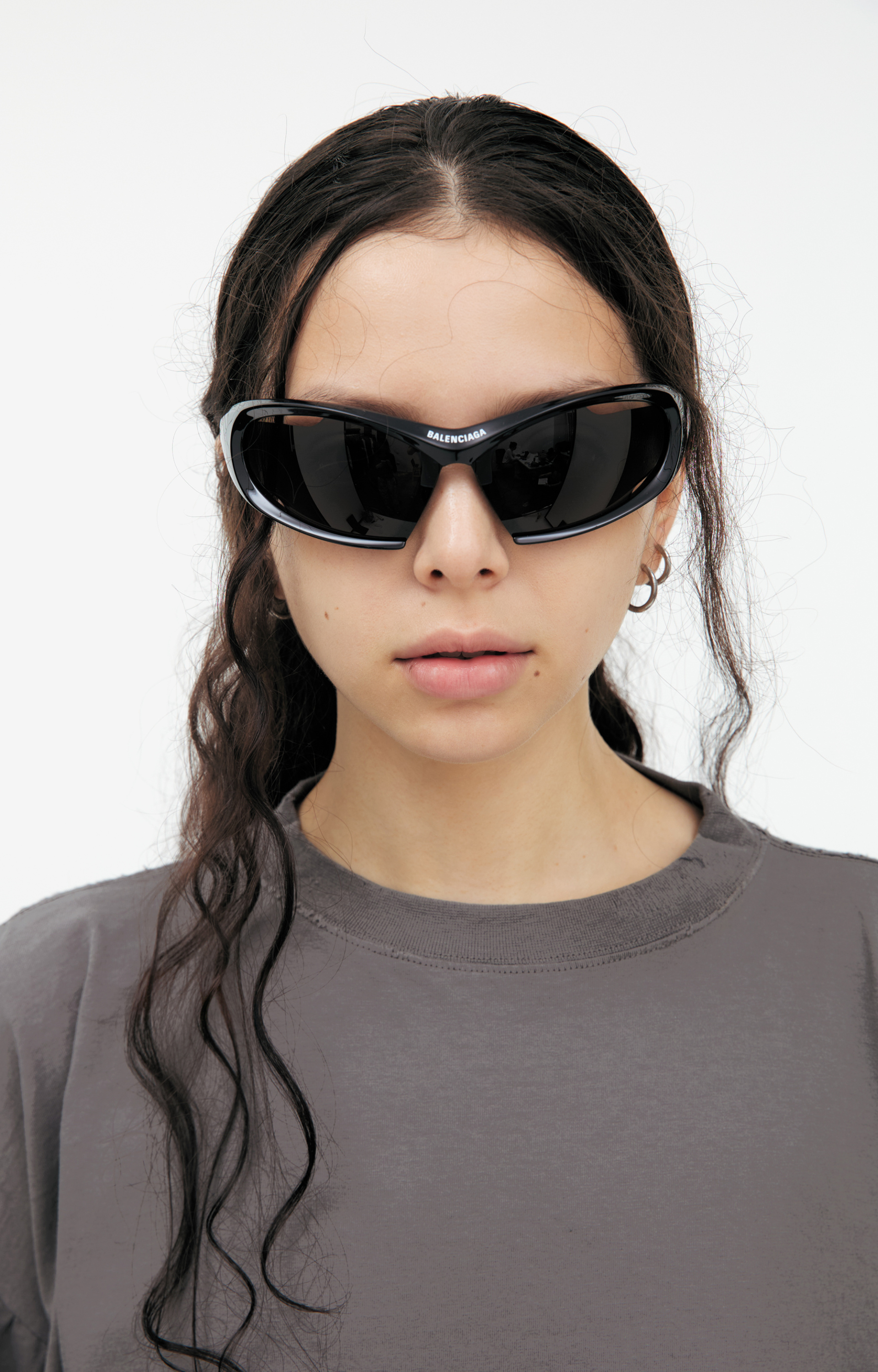 Balenciaga Футболка с принтом \'human being\'