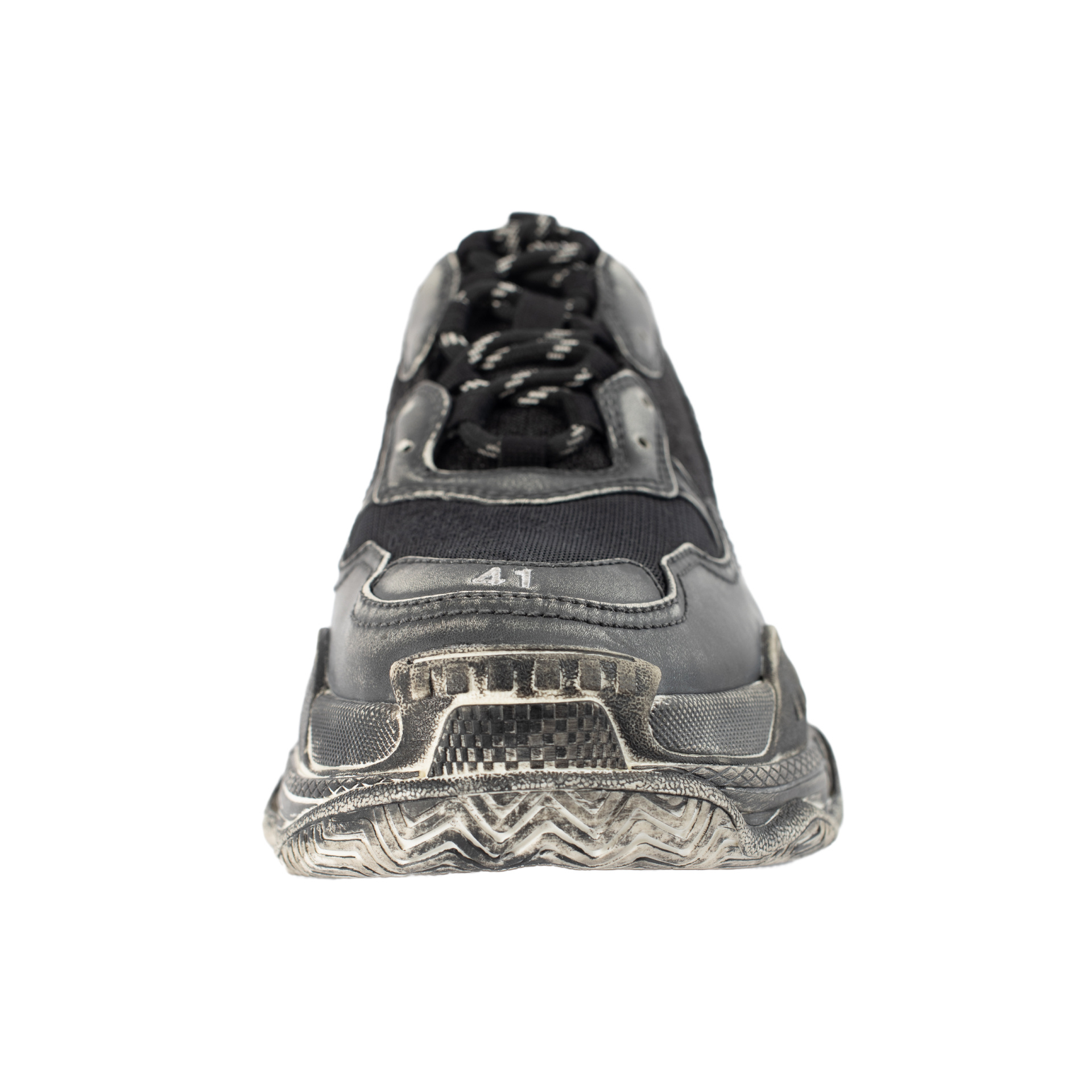 Balenciaga Черные кроссовки Triple S