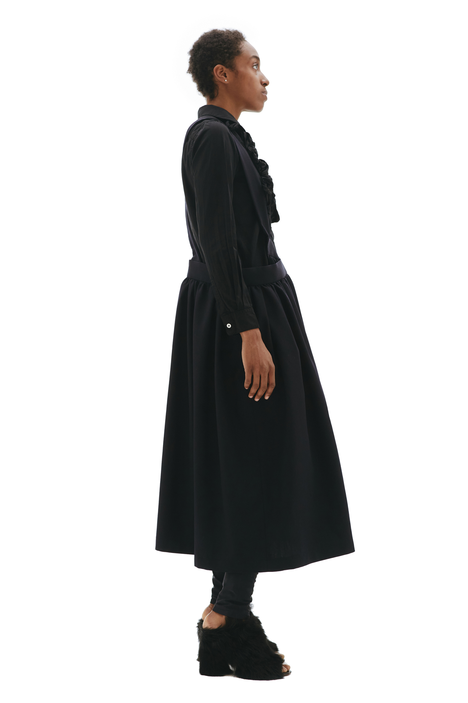 Comme des Garcons CdG Рубашка с жабо