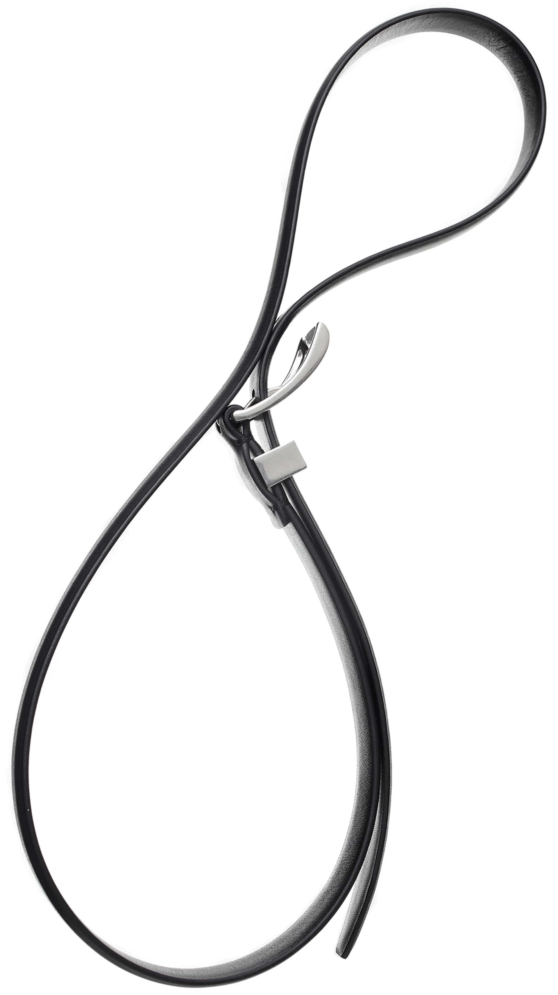 The Row Черный ремень из кожи