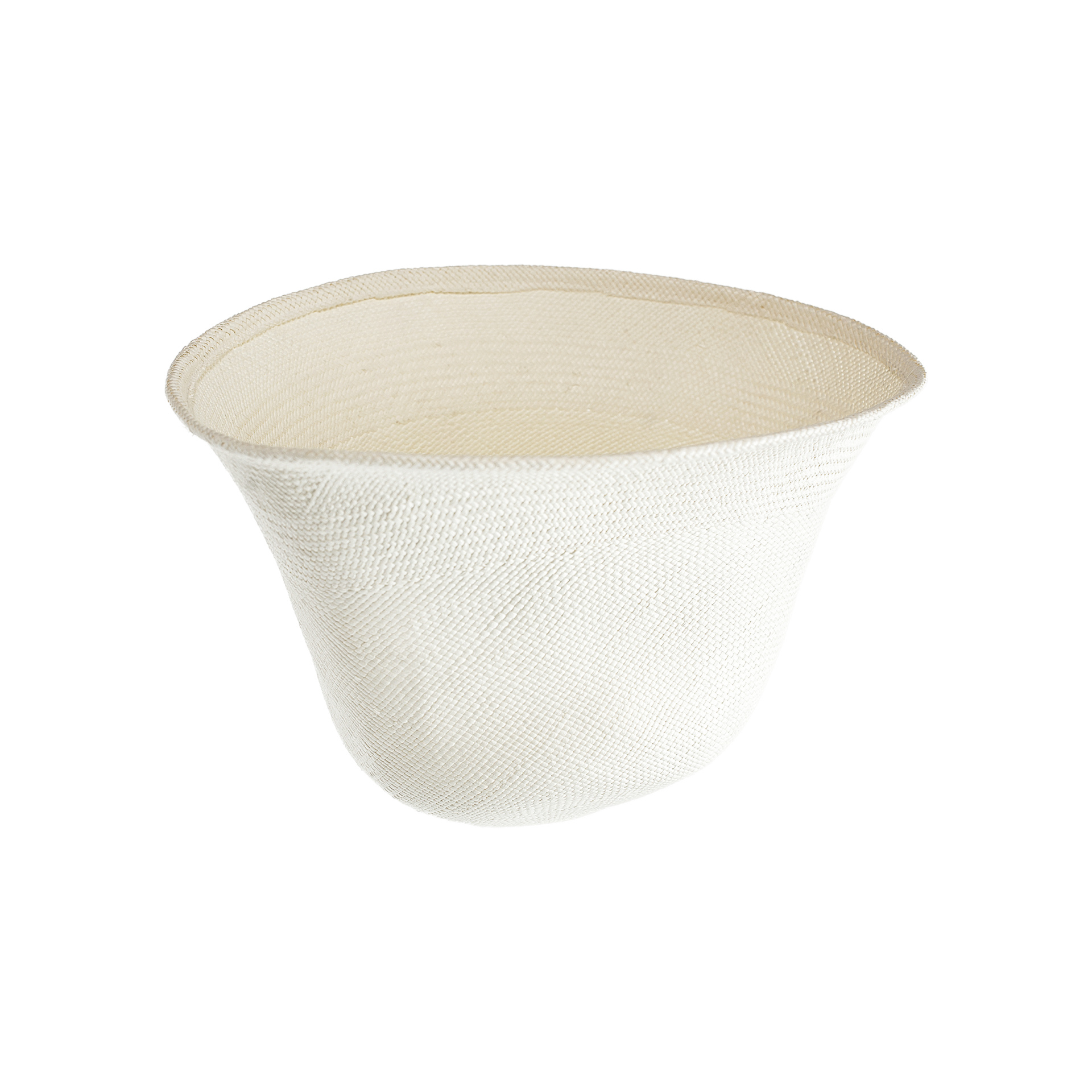 Y\'s Белая плетеная панама