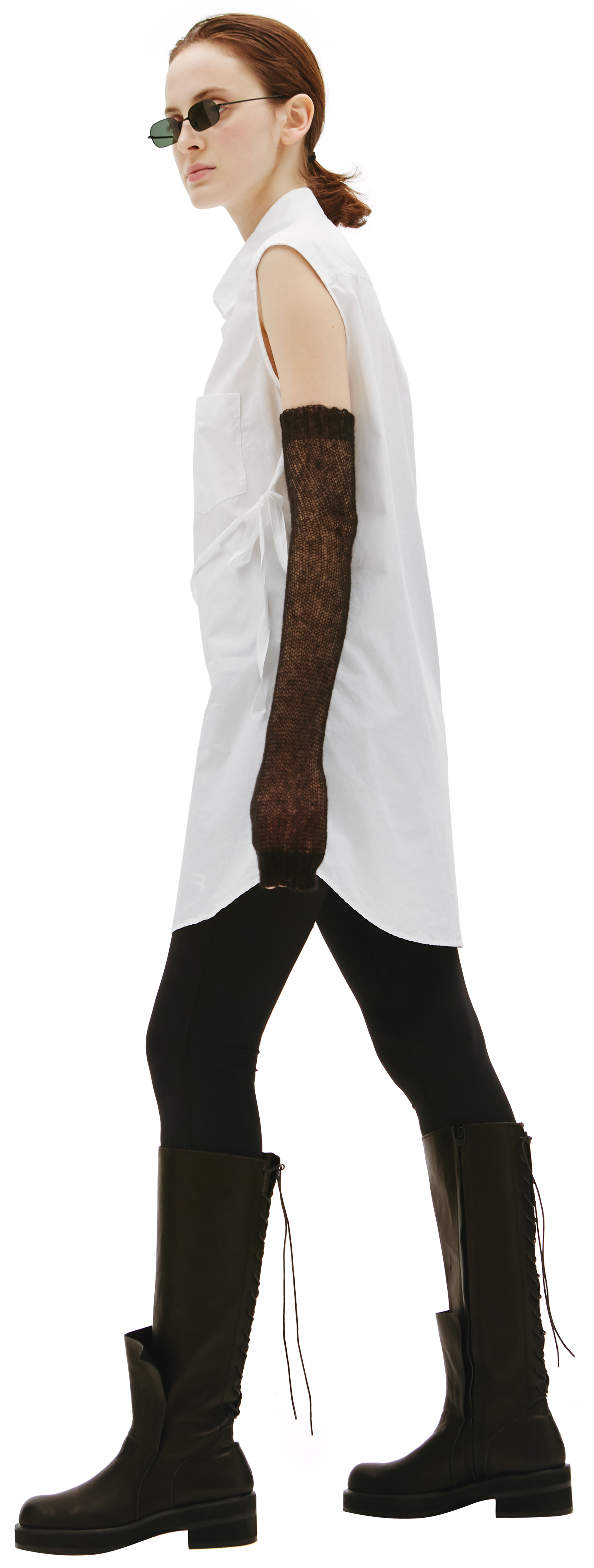 Ann Demeulemeester Рубашка Amelie без рукавов