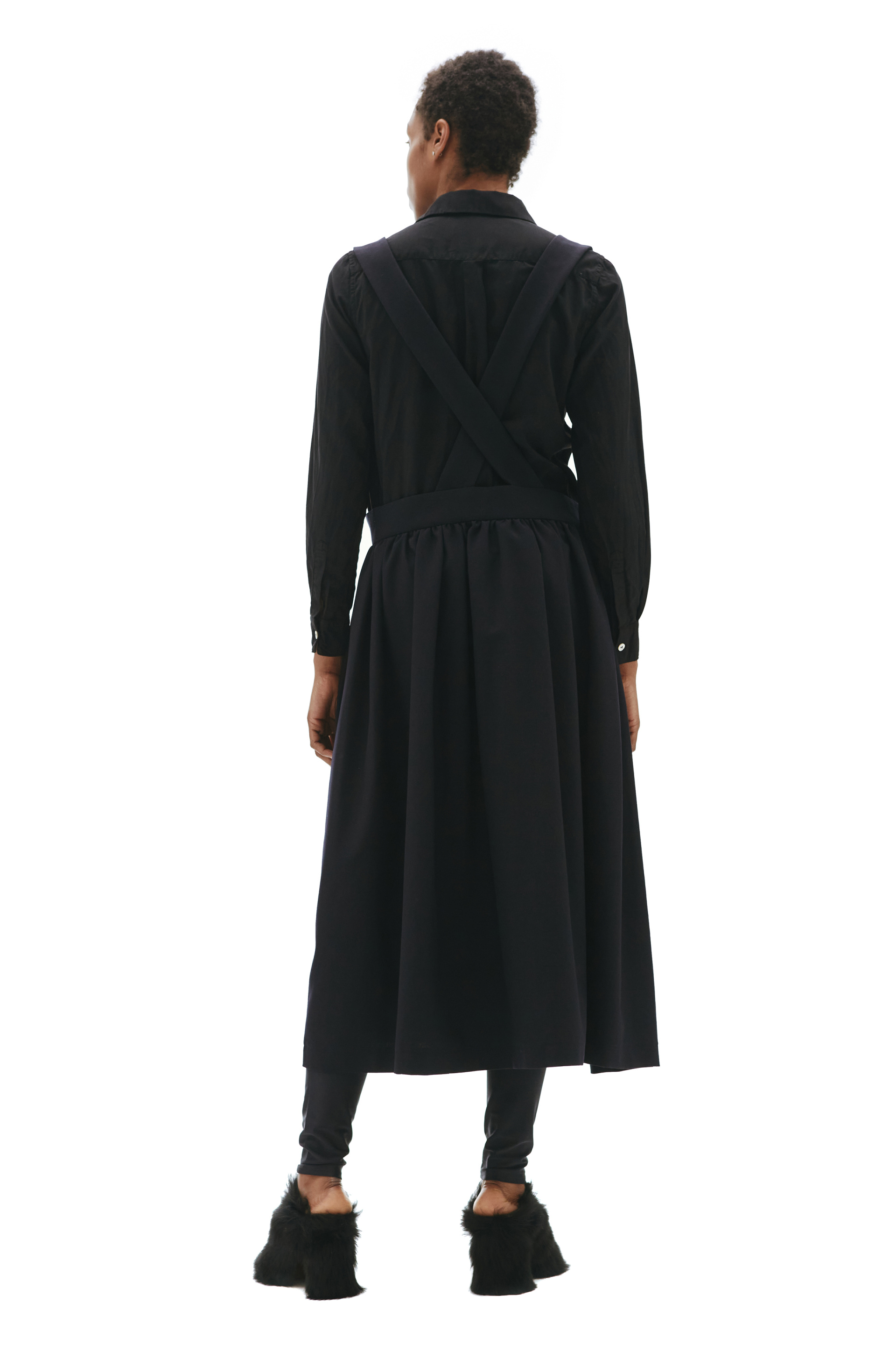 Comme des Garcons CdG Рубашка с жабо