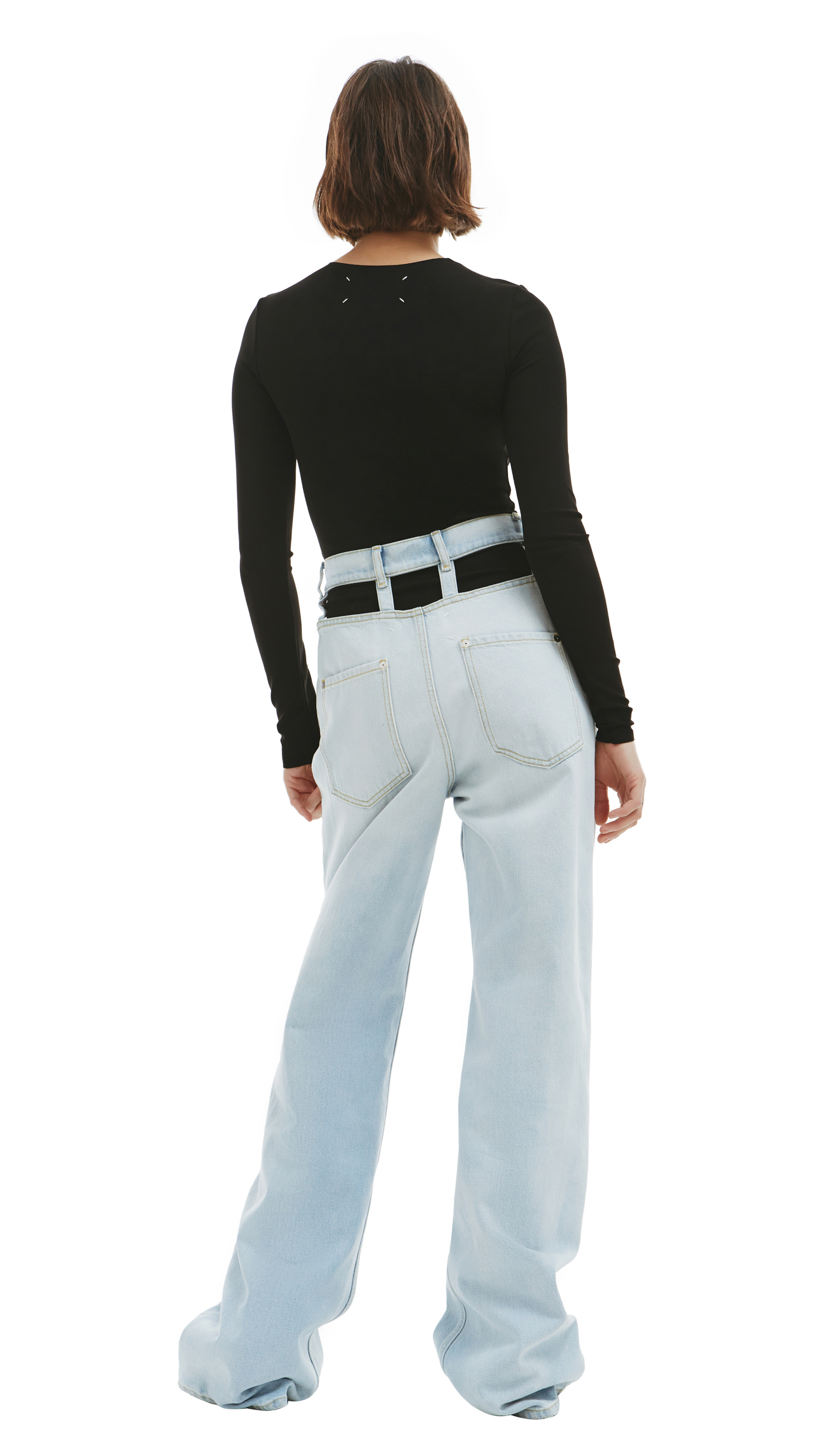 Maison Margiela Широкие джинсы