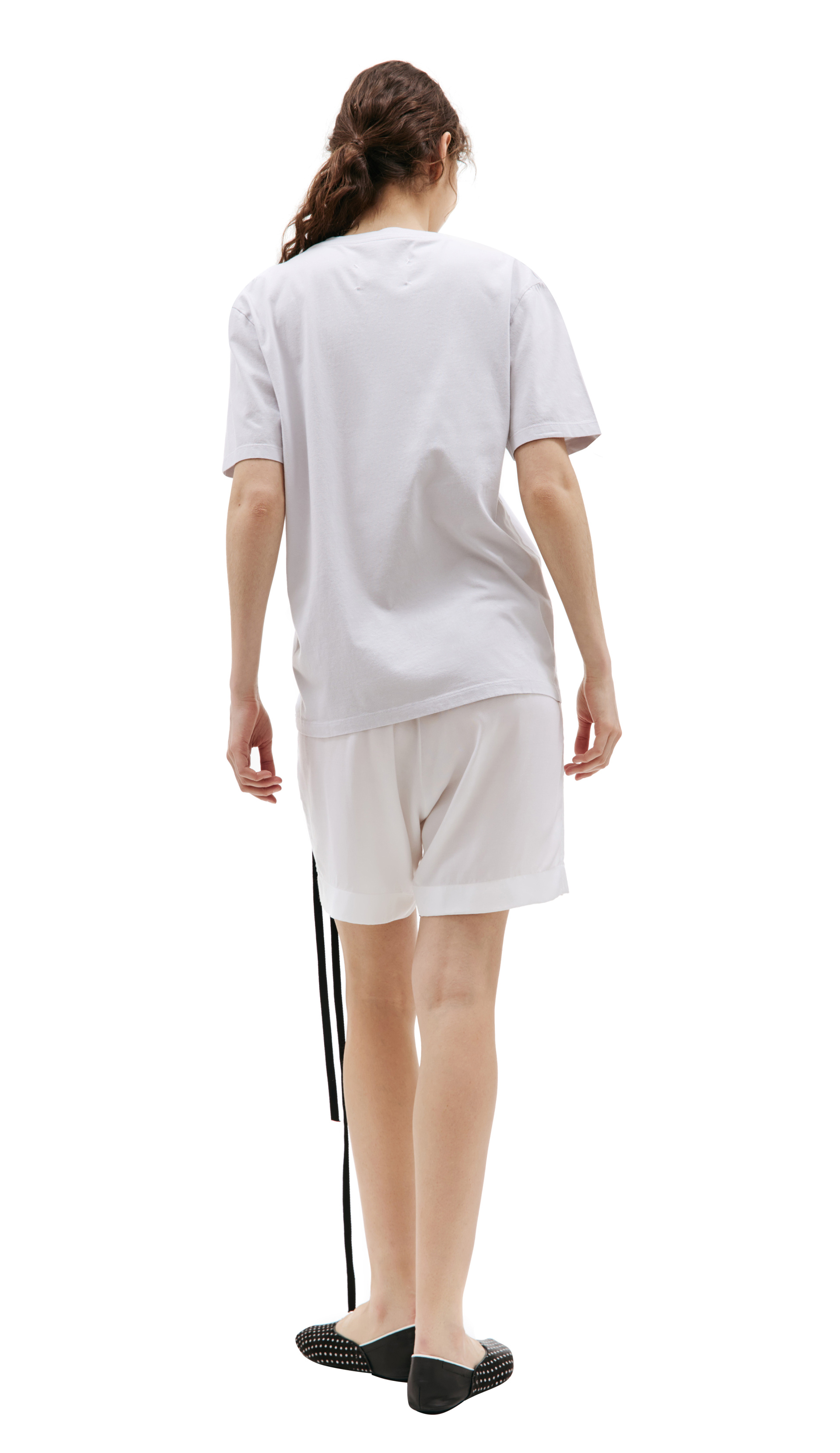 Maison Margiela Базовая футболка из хлопка