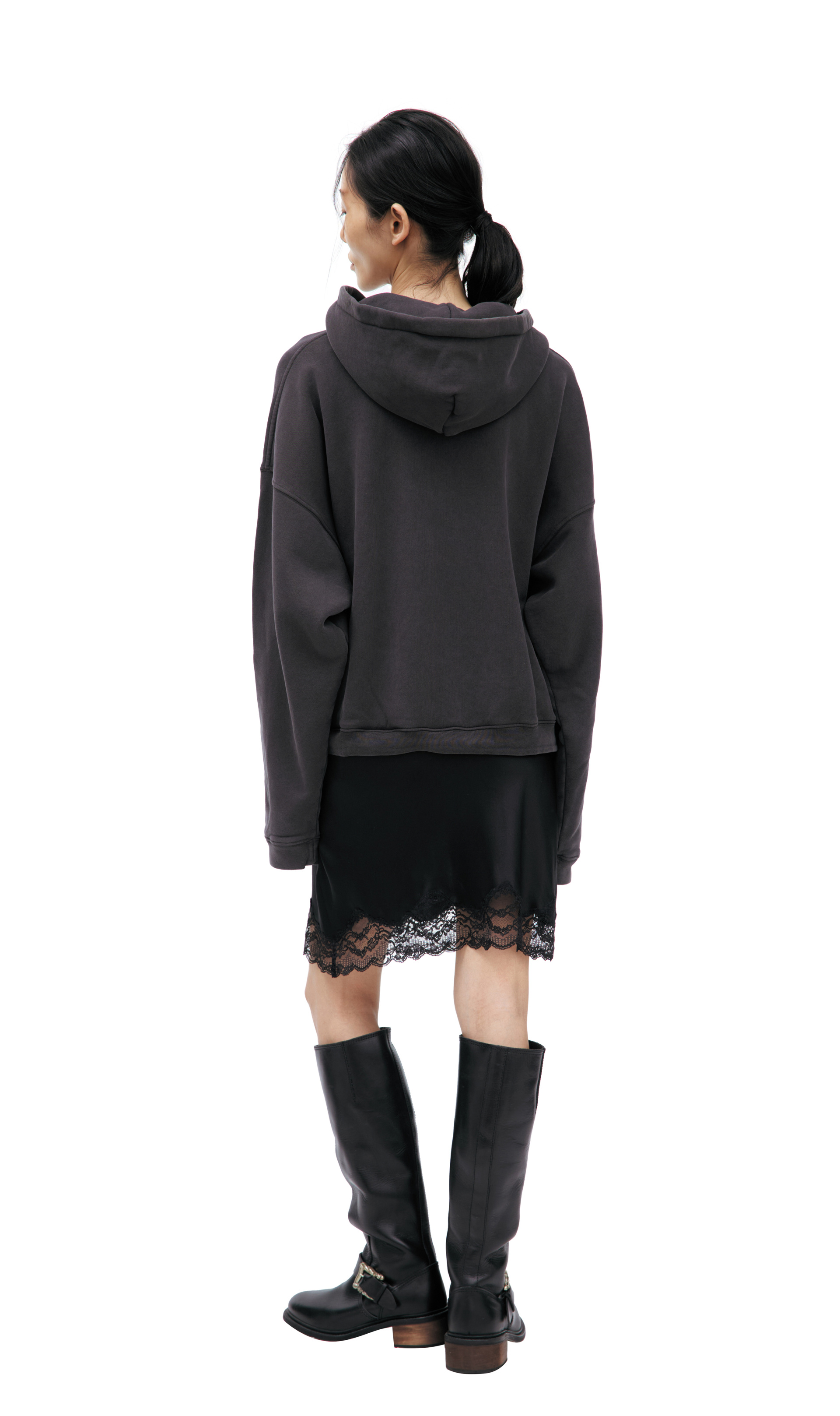 Enfants Riches Déprimés Черное худи на молнии