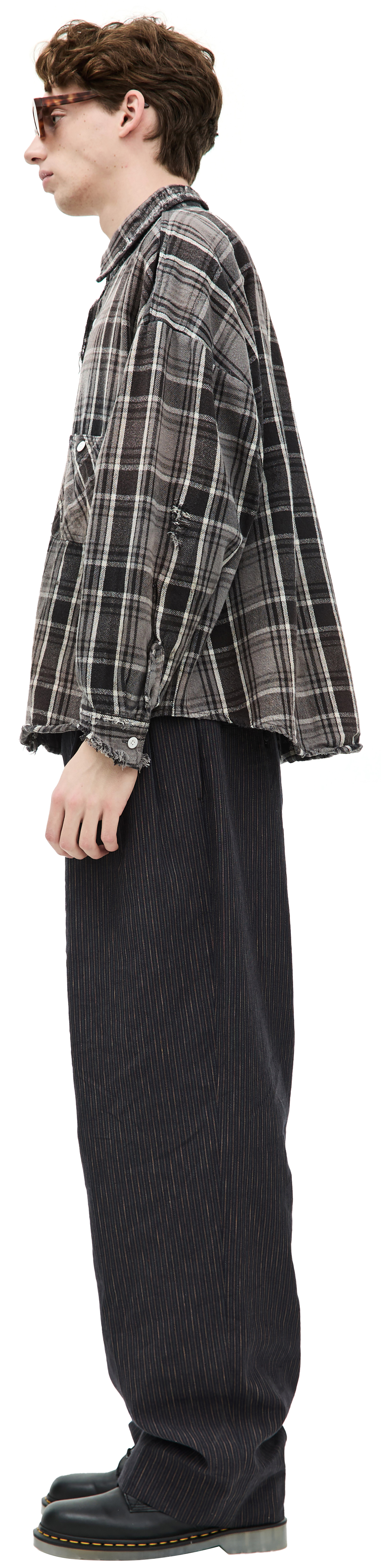 Saint Mxxxxxx Серая рубашка на пуговицах