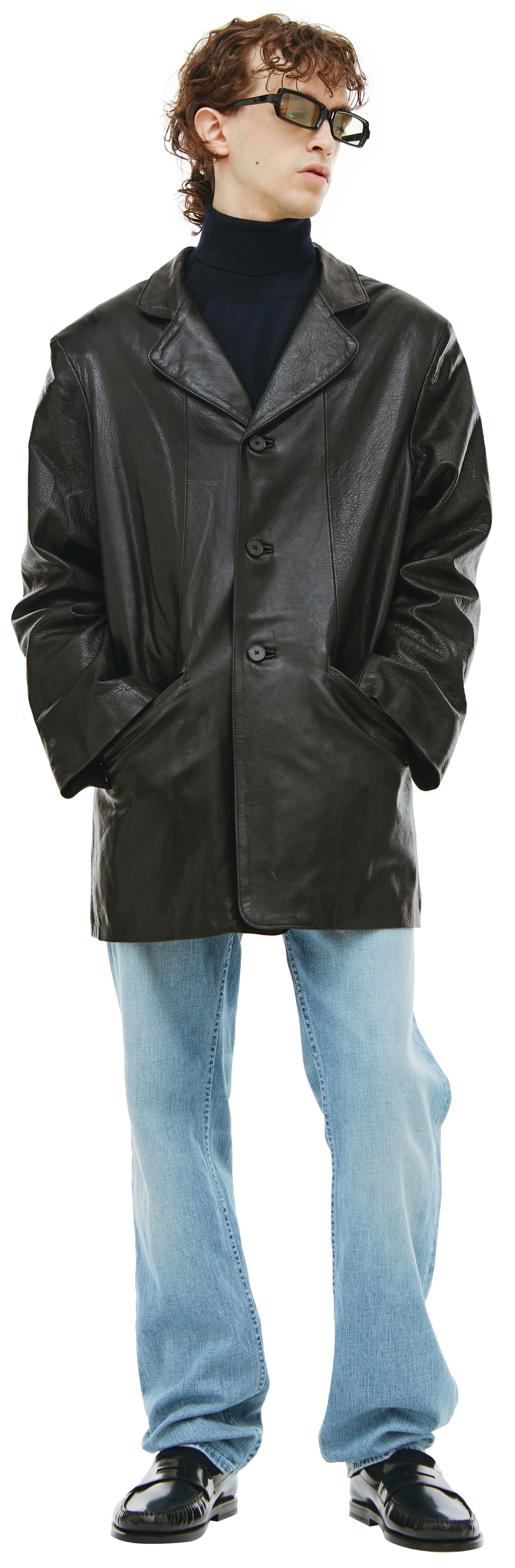 Enfants Riches Déprimés Кожаный пиджак Nikita