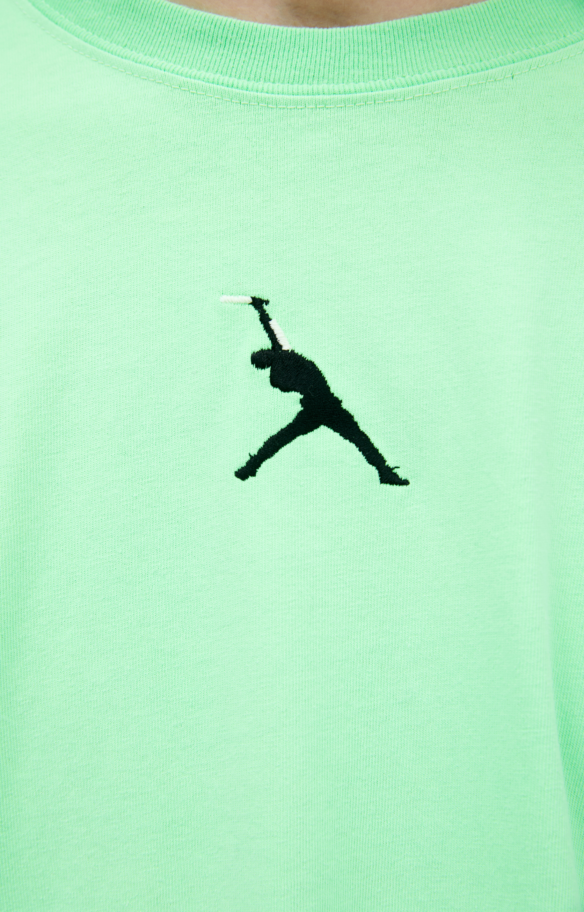 Doublet Хлопковый лонгслив с принтом