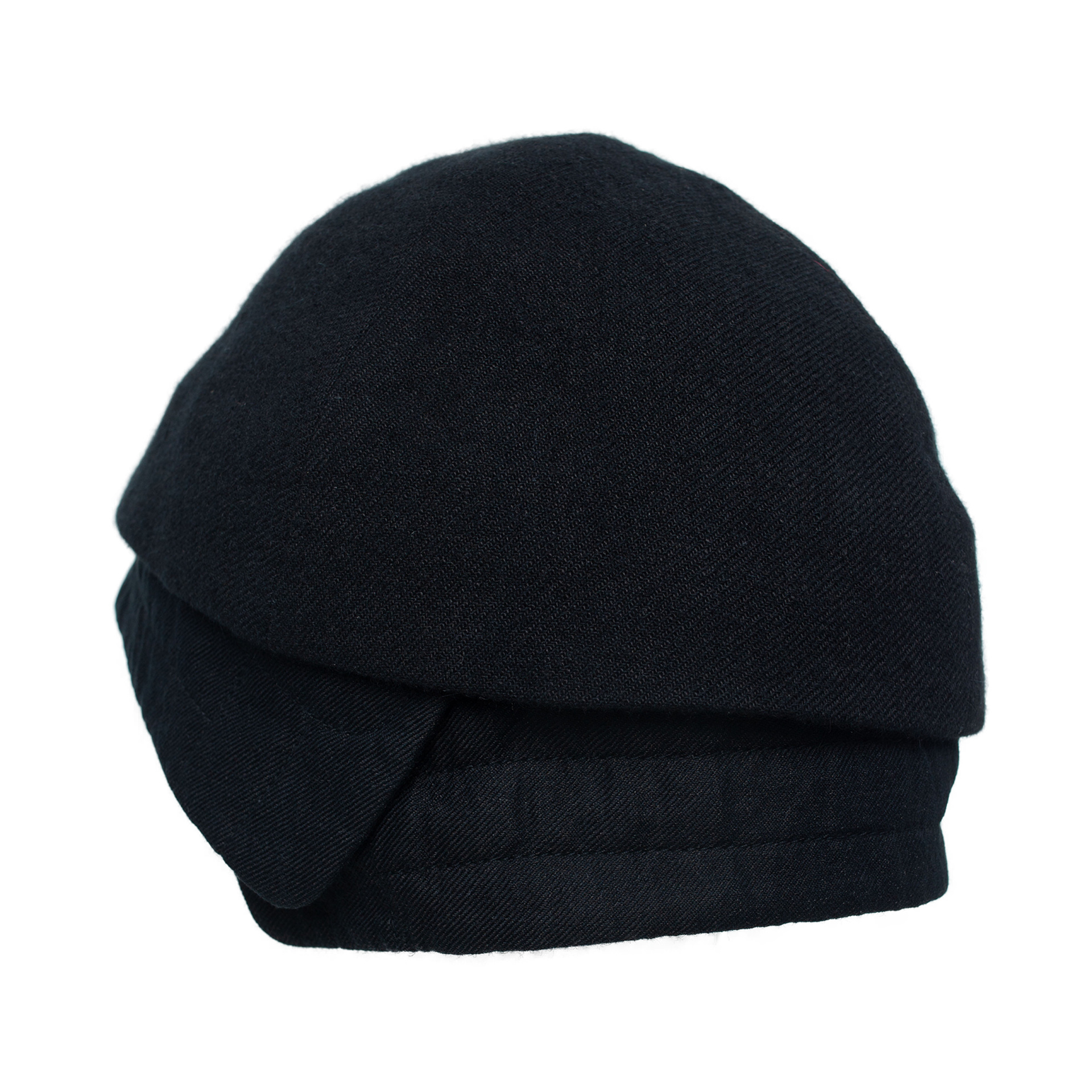 Ziggy Chen Черная шапка из кашемира