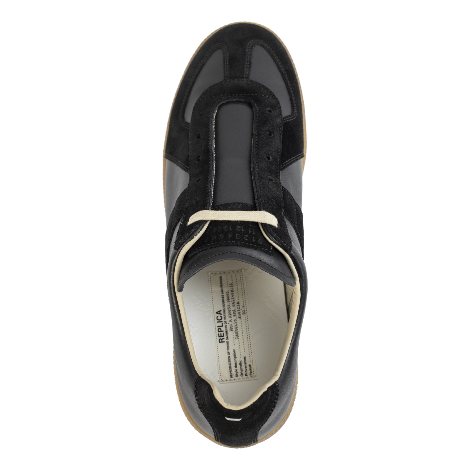 Maison Margiela Комбинированные кеды Replica