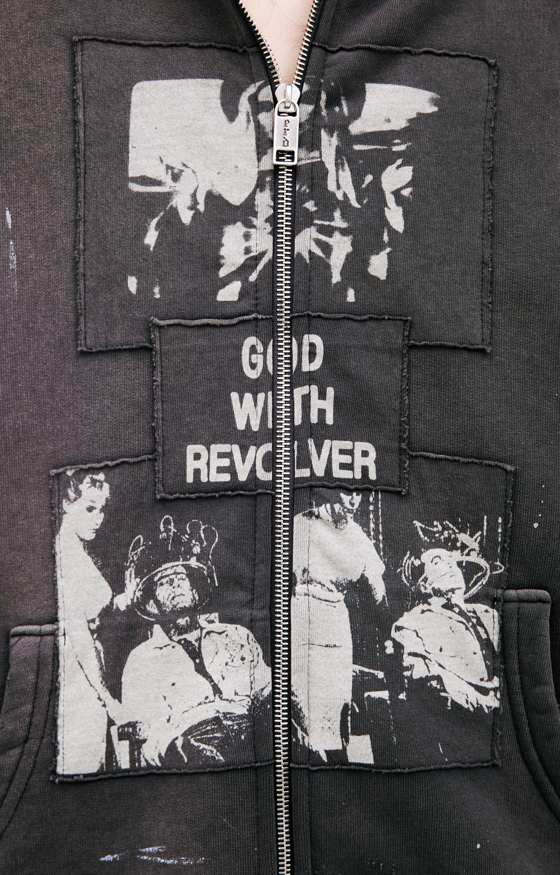 Enfants Riches Déprimés Хлопковое худи на молнии