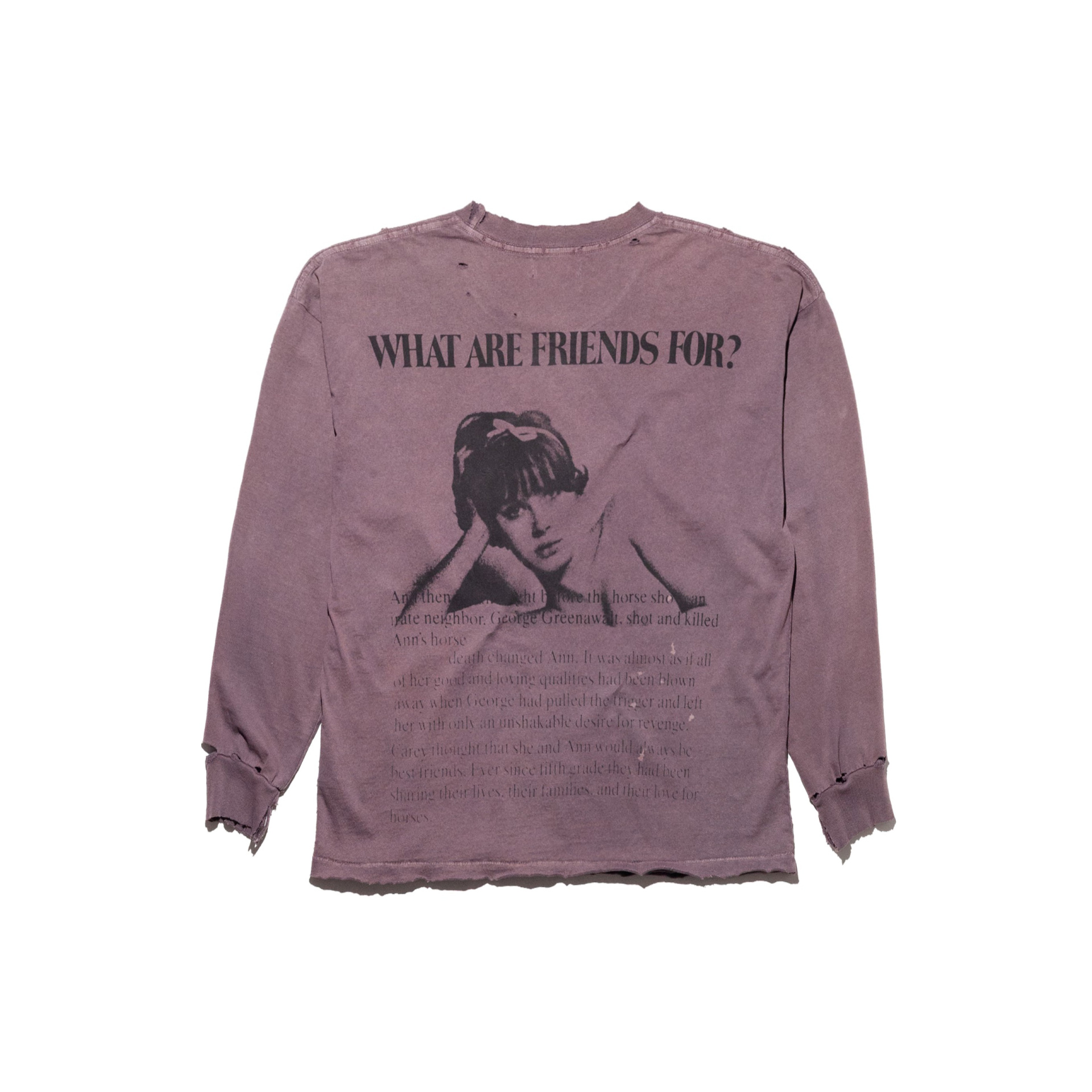 Enfants Riches Déprimés Лонгслив flowers of Anger