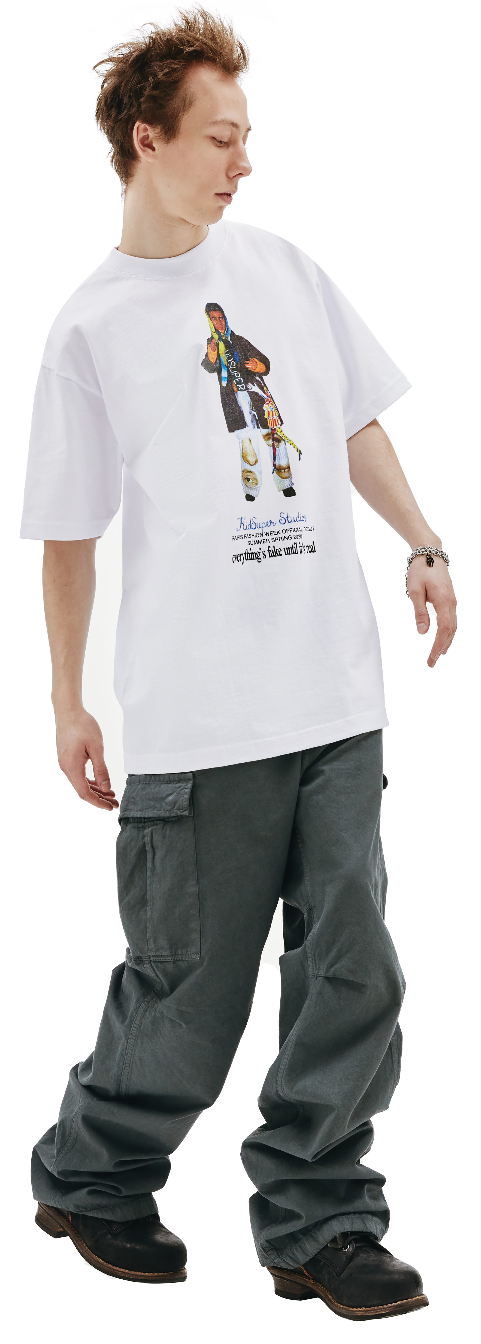 KidSuper Футболка с принтом Мухаммед Али