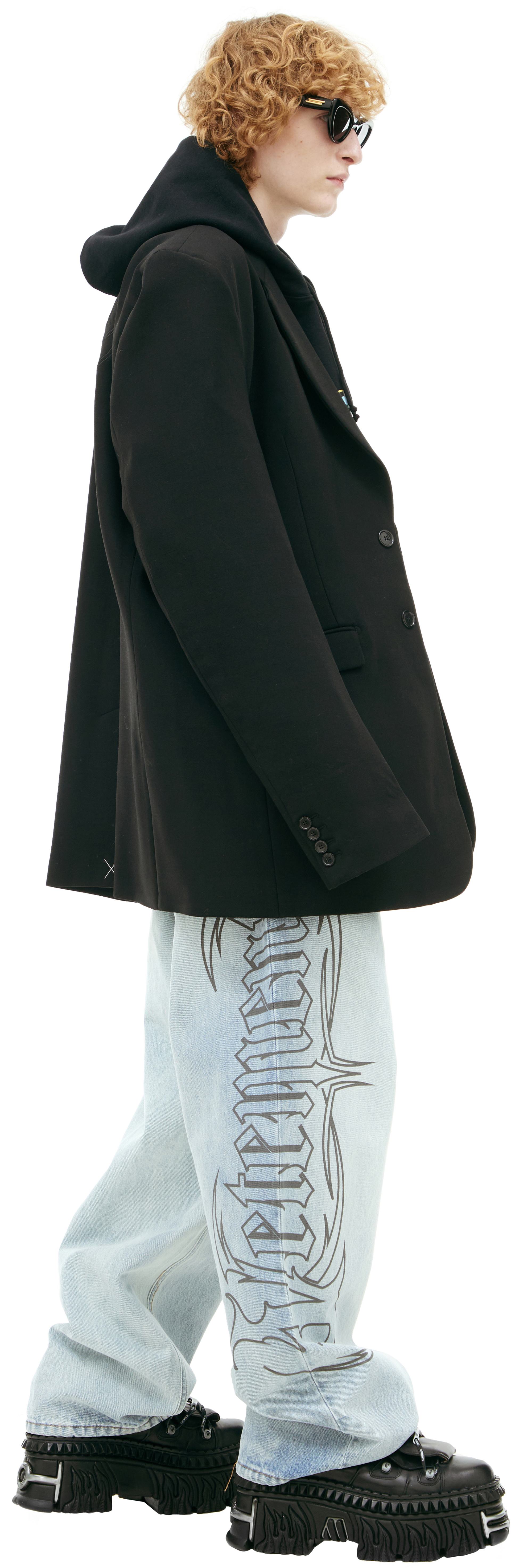 VETEMENTS Пиджак с вышивкой