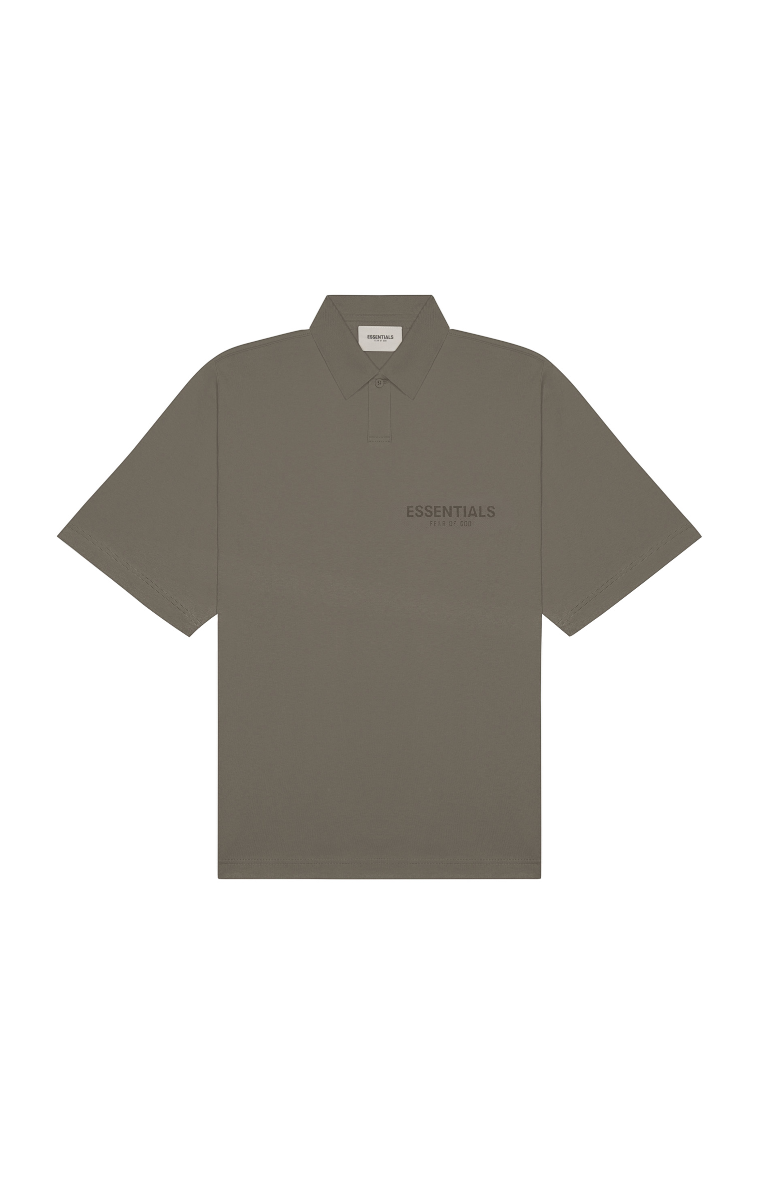 Fear of God Essentials Поло с логотипом на груди