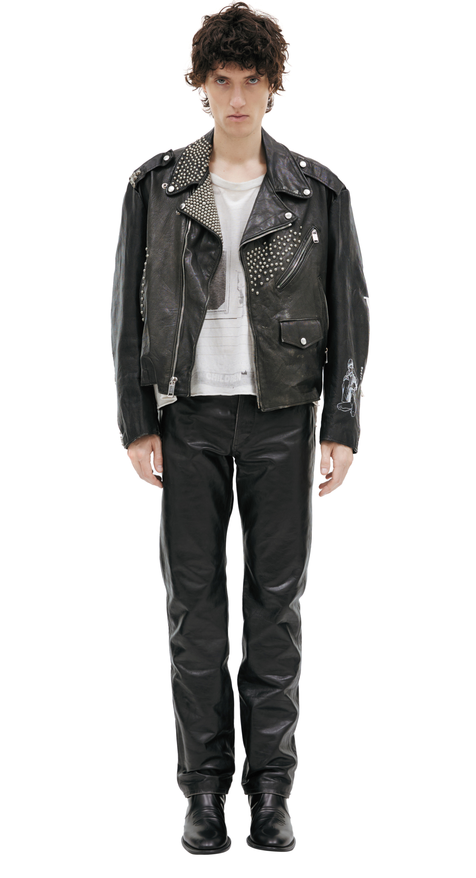 Enfants Riches Déprimés Куртка CUSTOM HANDWORKED CRUST #4
