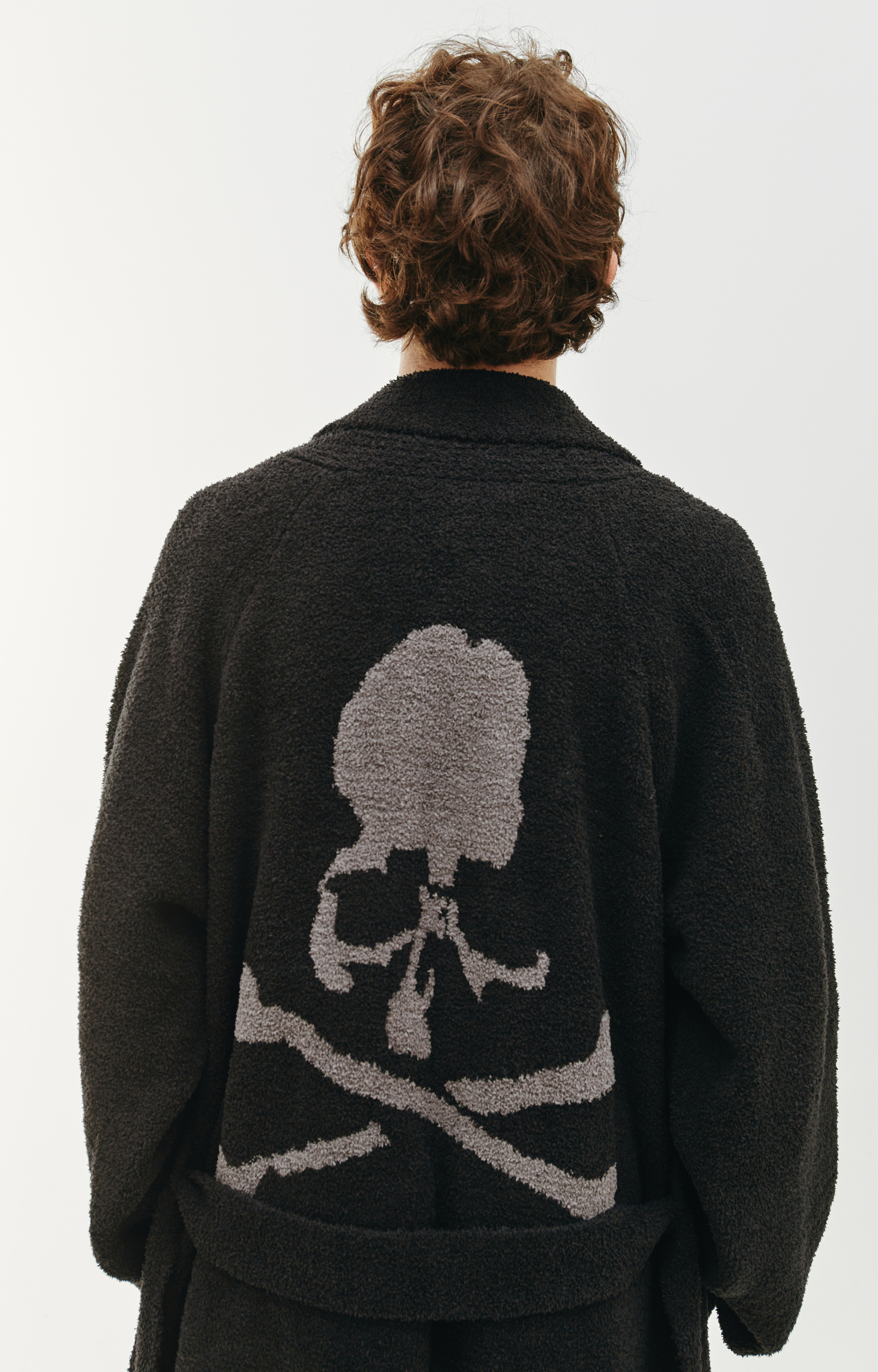 Mastermind WORLD Махровый халат с логотипом