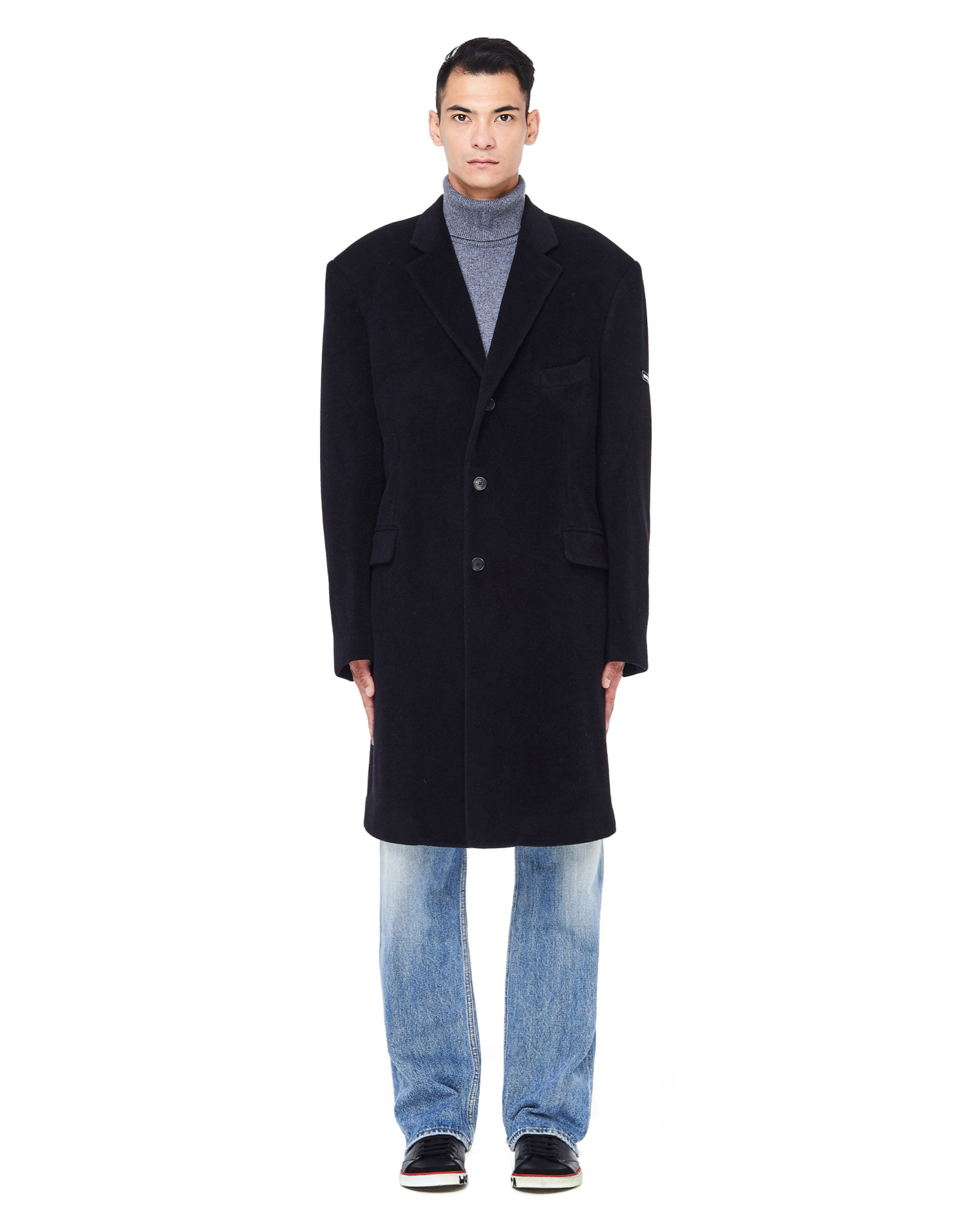 Balenciaga Пальто из шерстяного микса