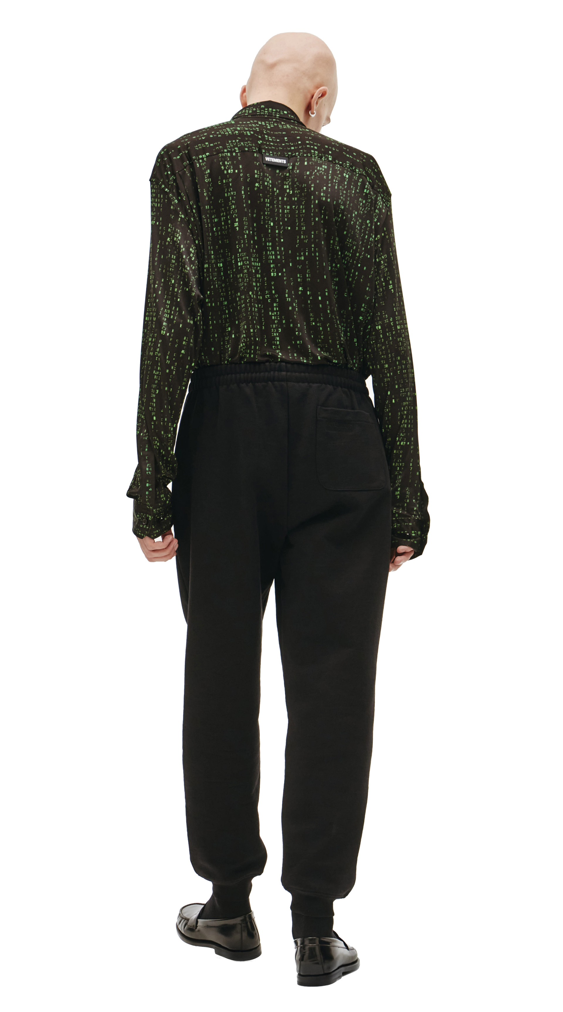 VETEMENTS Спортивные брюки с вышитым логотипом