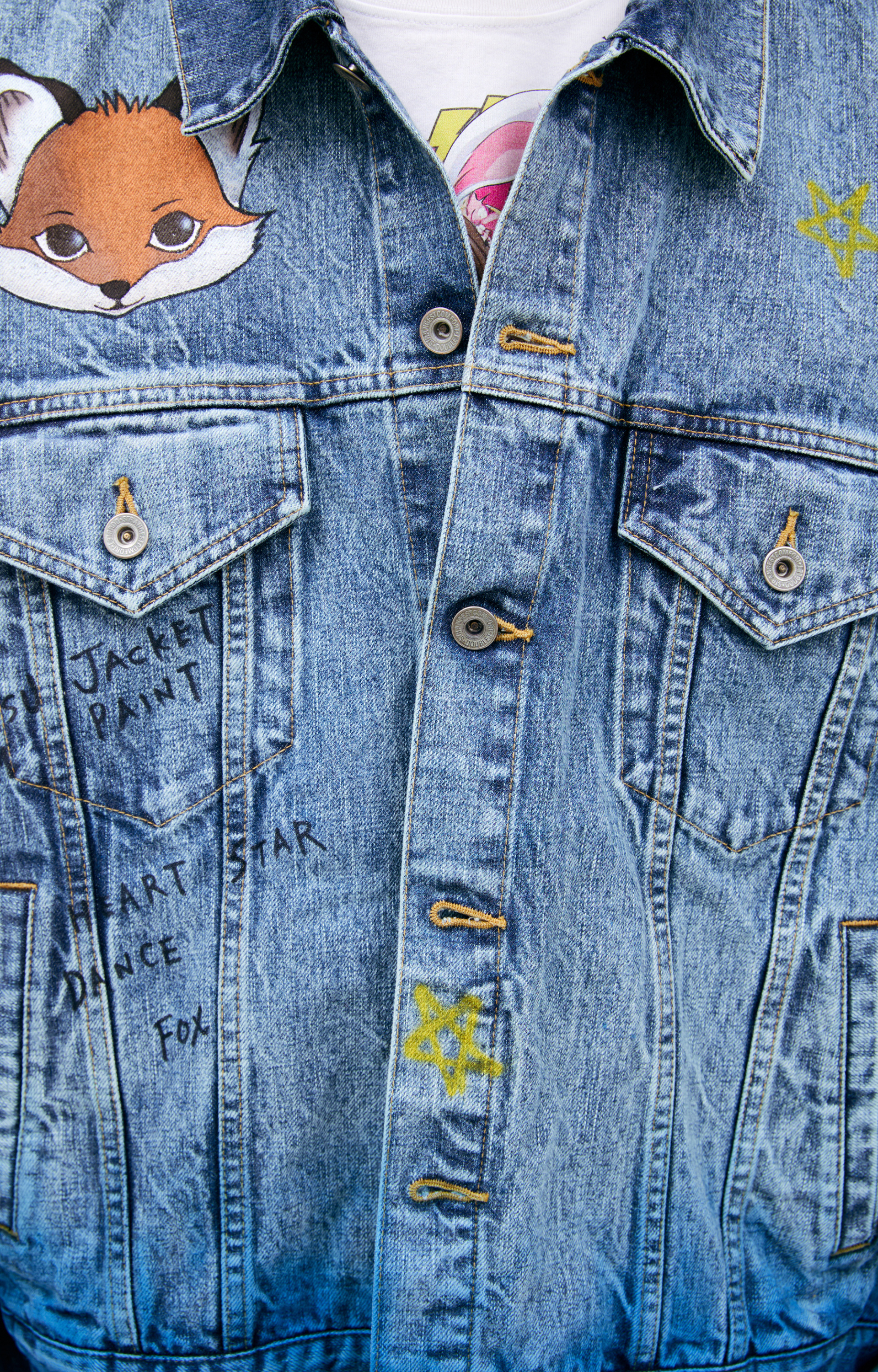 Doublet Джинсовая куртка на пуговицах