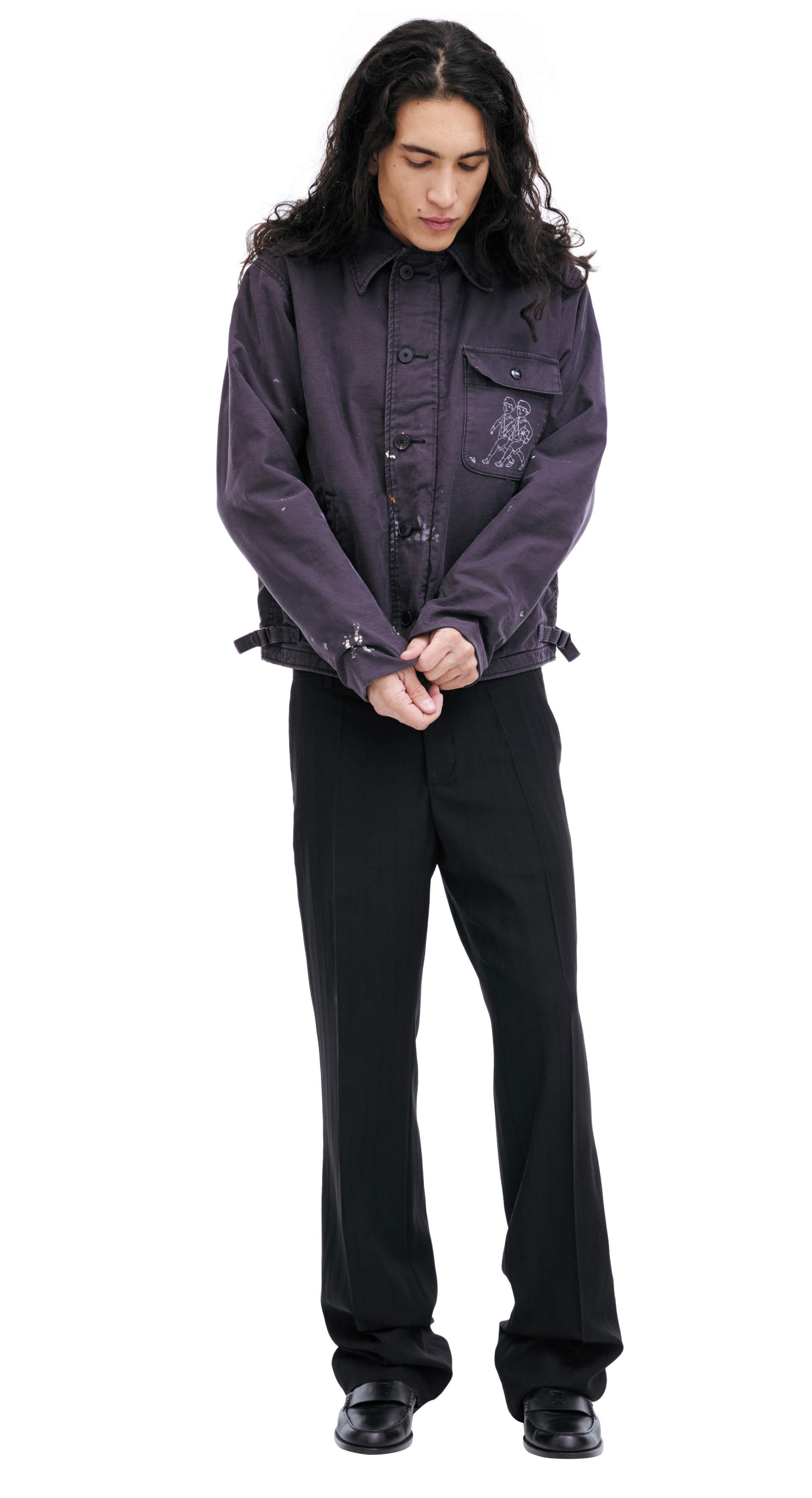 Enfants Riches Déprimés Куртка с вышивкой