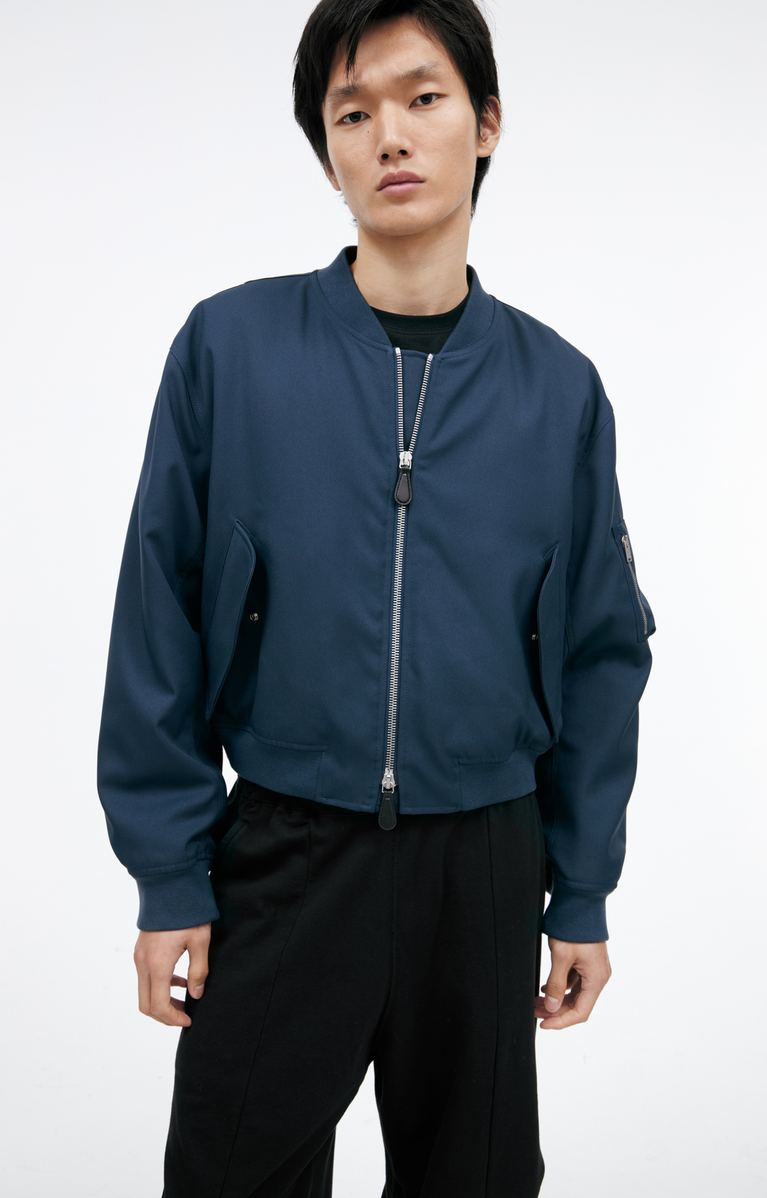Jil Sander Бомбер с карманами