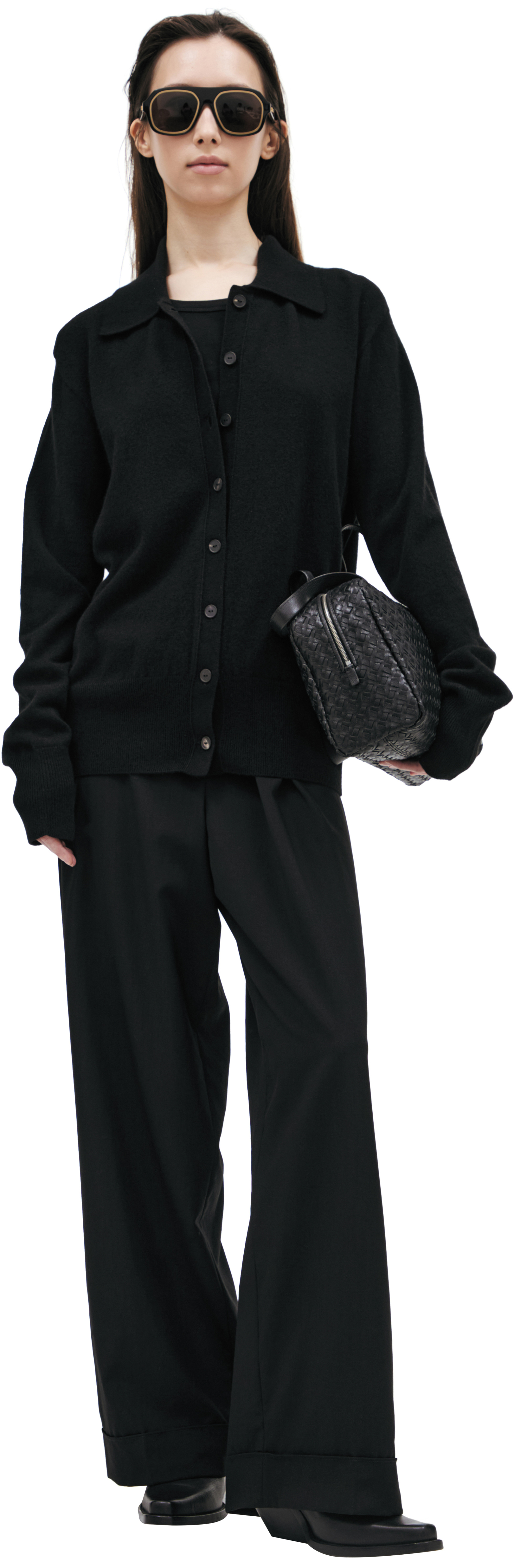 The Row Кашемировый кардиган на пуговицах