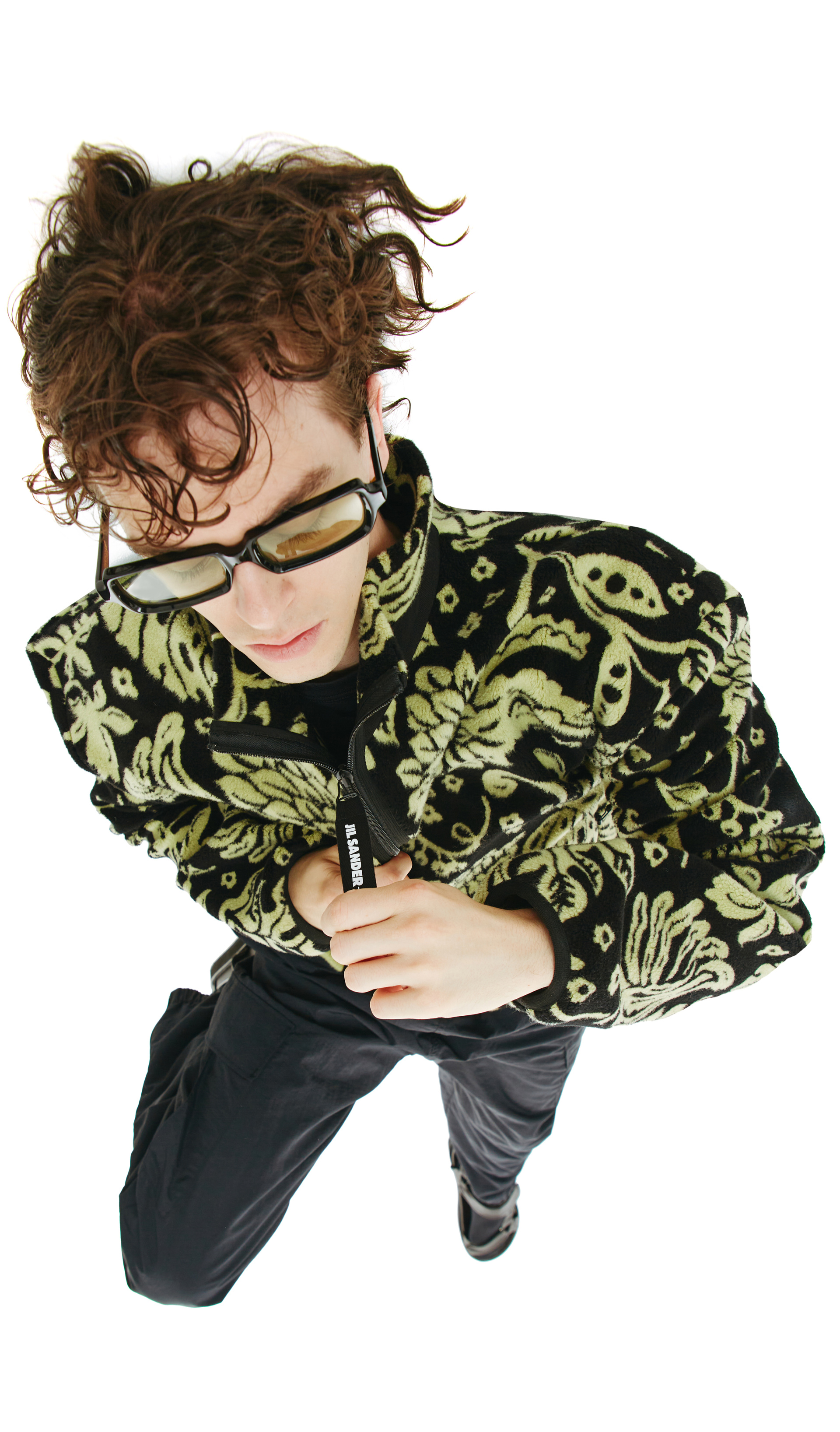 Jil Sander Флисовая куртка J+