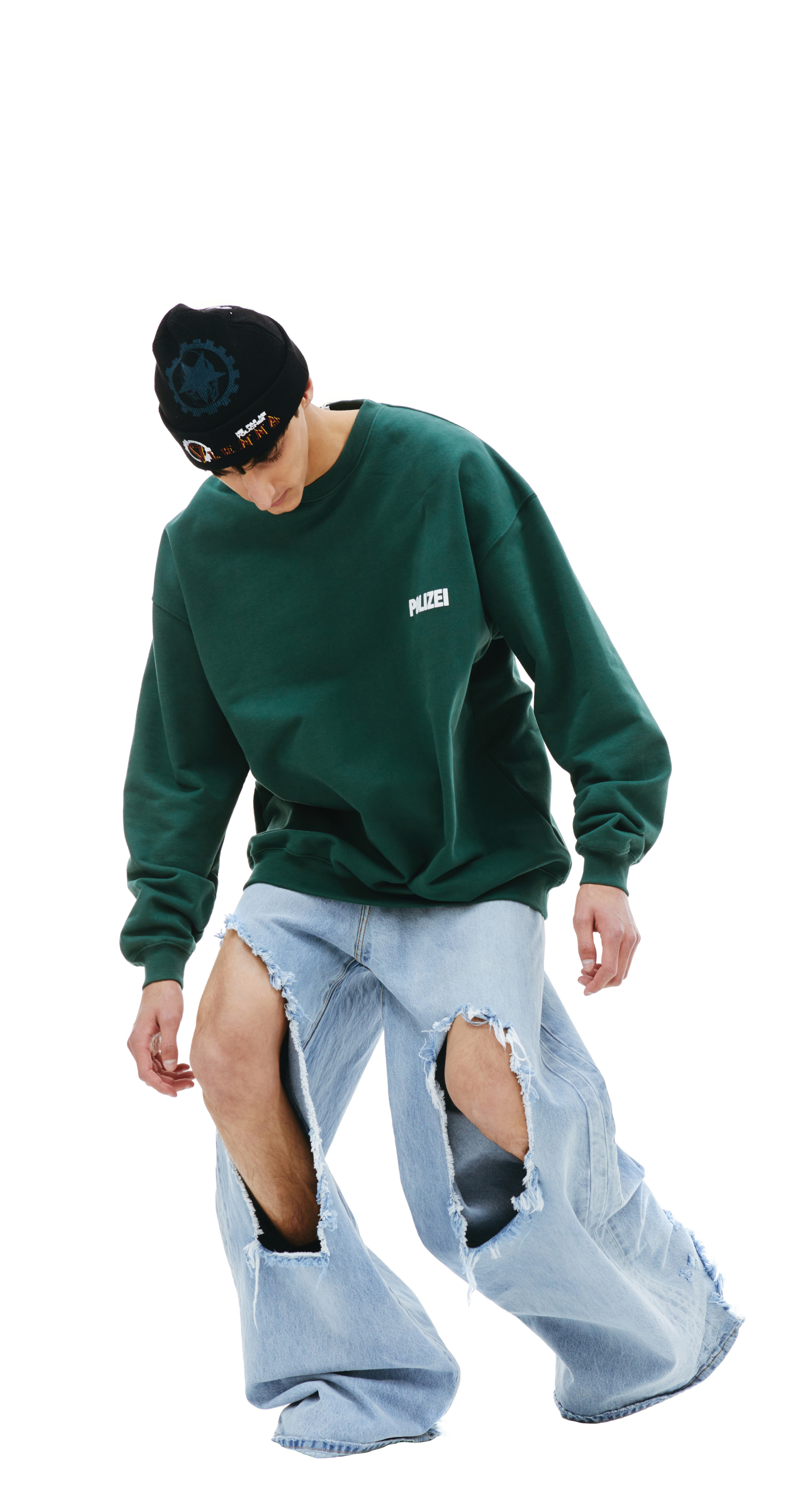 VETEMENTS Свитшот с принтом Polizei