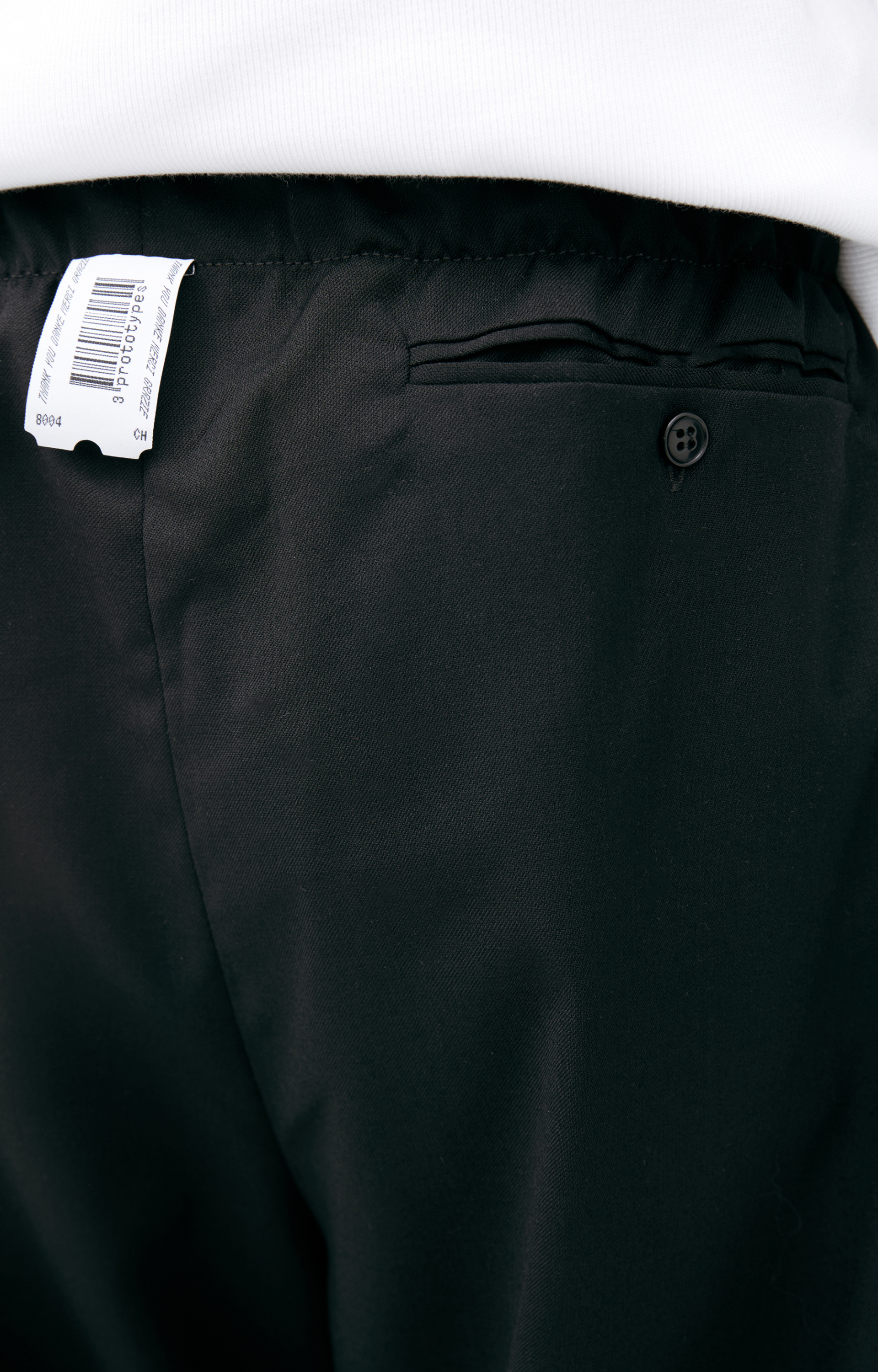 PROTOTYPES Брюки со стрелками на эластичном поясе