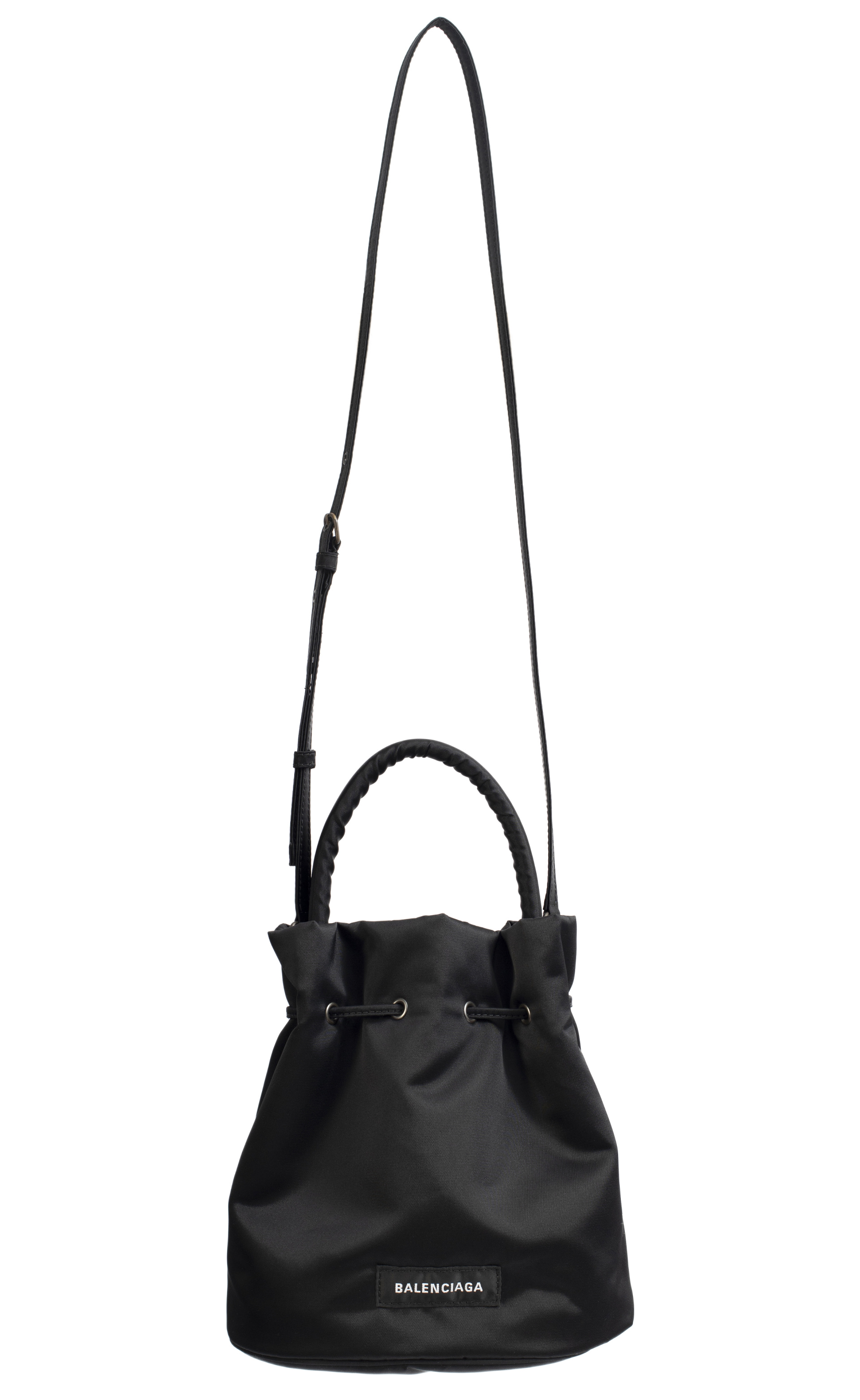 Balenciaga Черная сумка-ведро Wheel XS