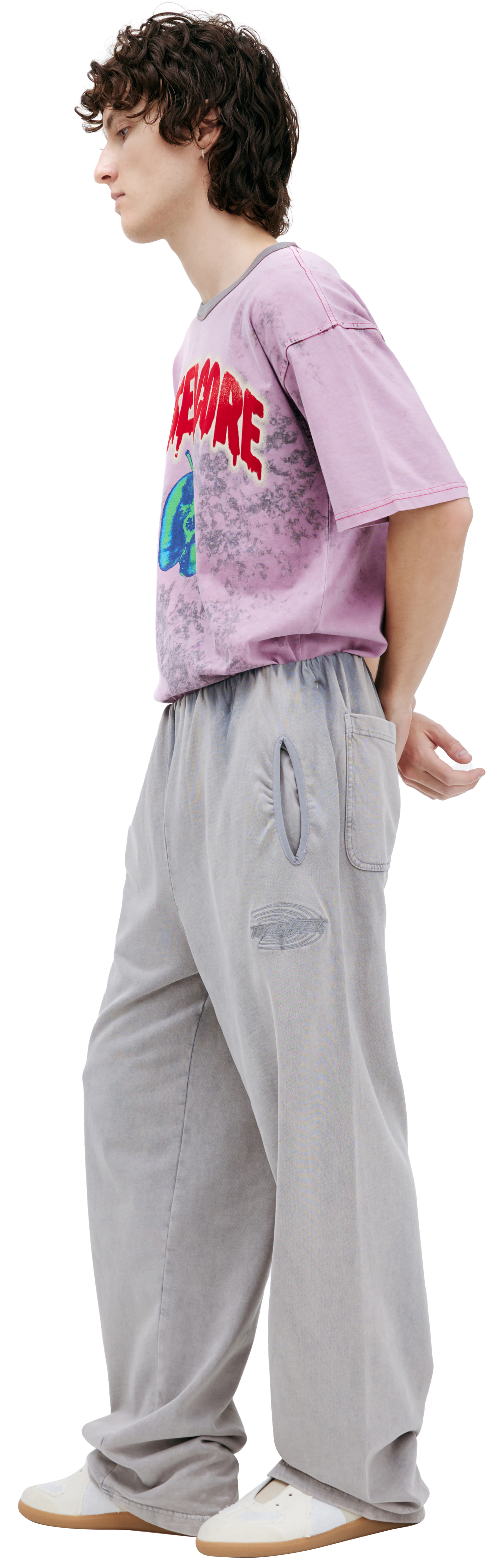 Diesel Брюки с вышитым логотипом